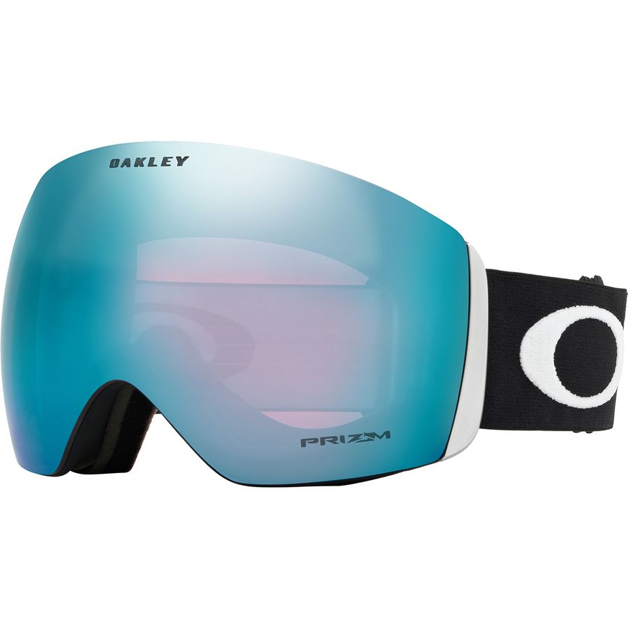 The Oakley Flight Deck Prizm shown here in blue.