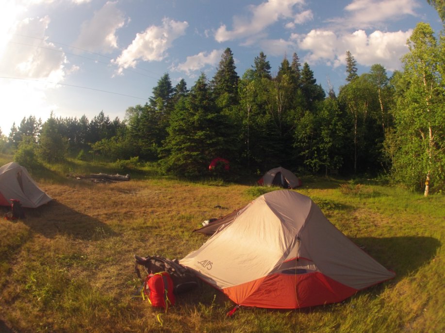 The author uses the ALPS Mountaineering tents on a educational programs to teach kids and teenagers camping and backpacking skills. Photo courtesy Micah Leinbach.