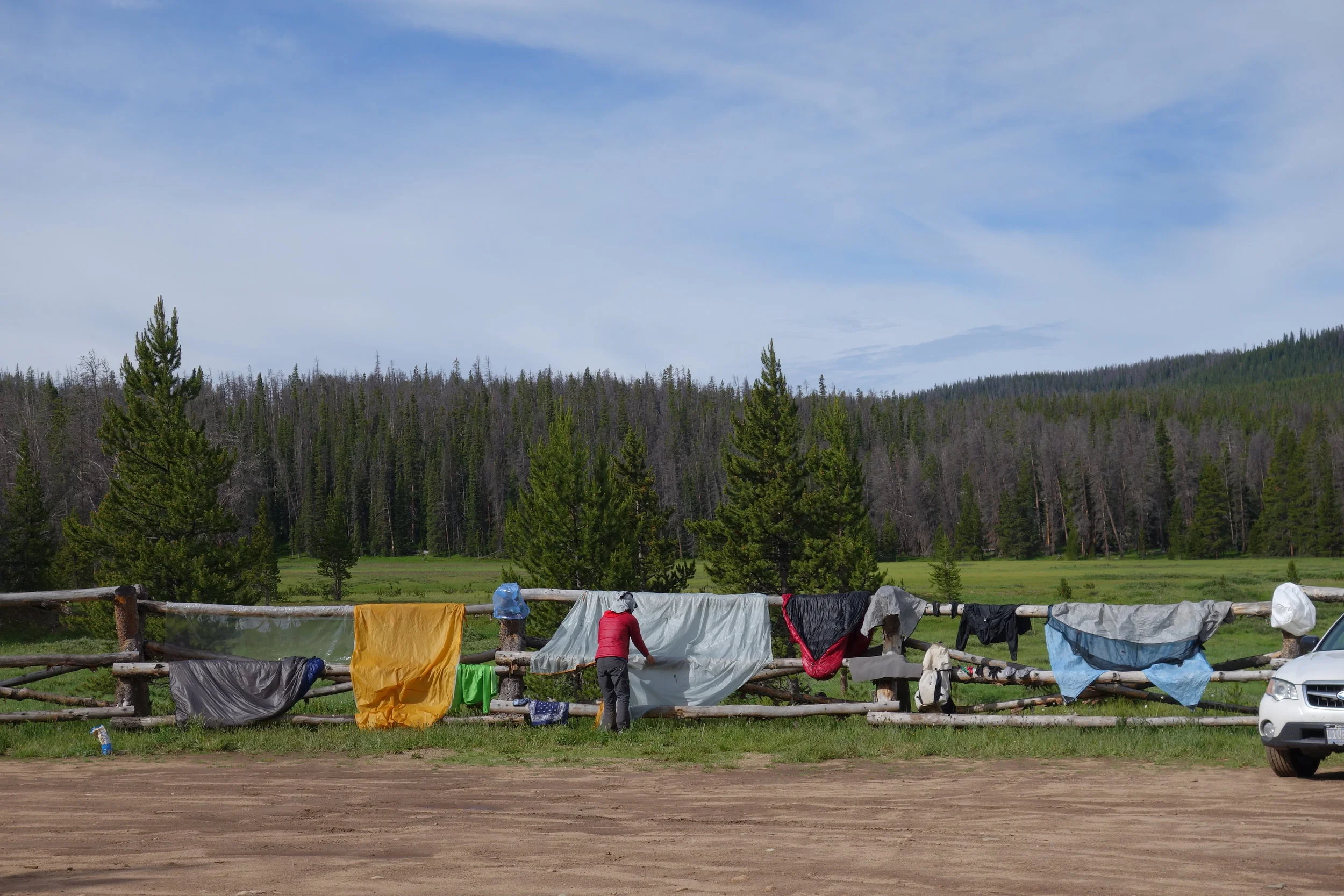 Drying out gear is the most important thing you can do to ensure the longevity of your camping tent. Photo courtesy John Carr.