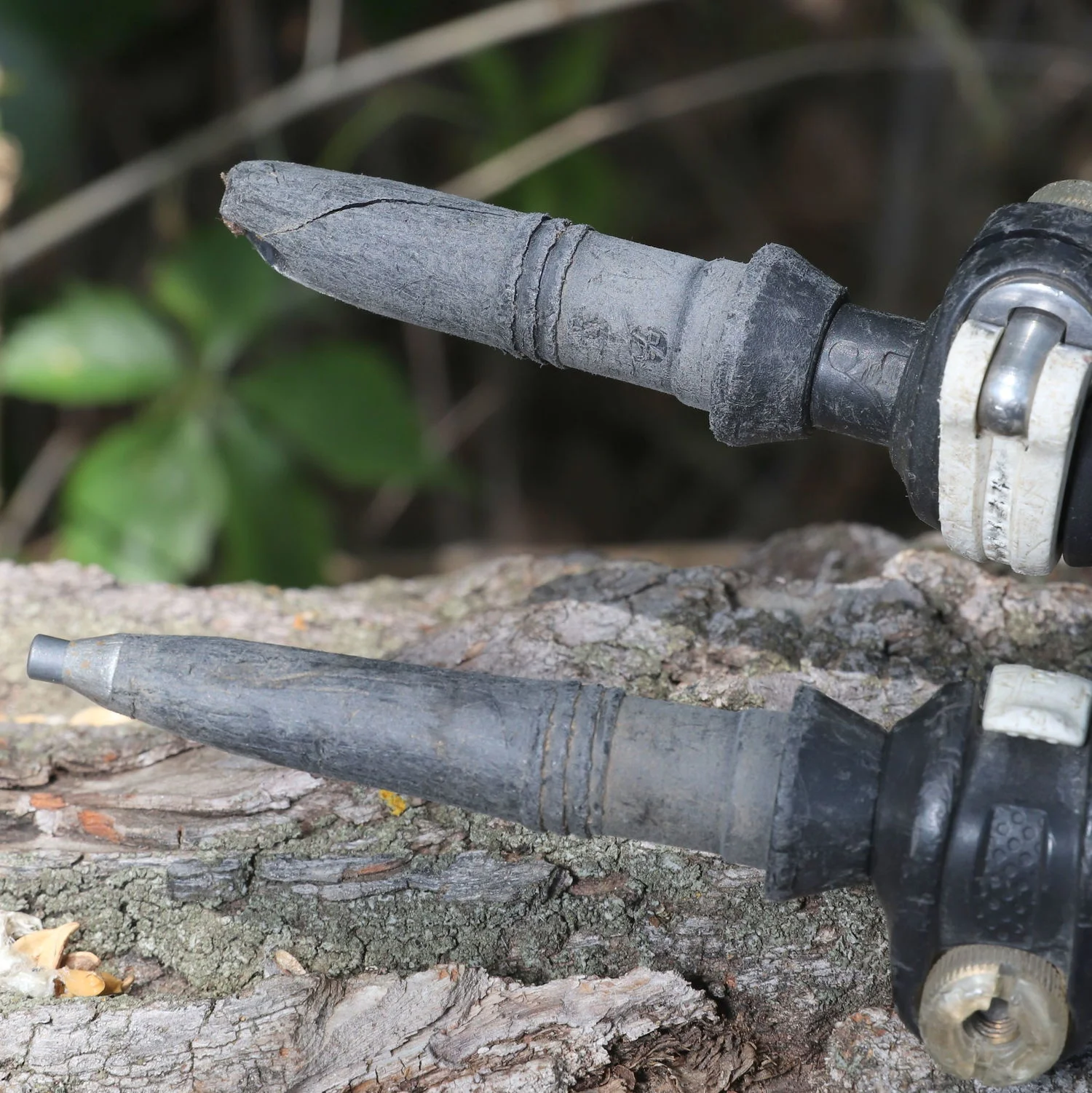 Think of hiking pole tips like tires on cars. They’ll need replacing every once in a while but are a lot less expensive than buying a new car. Photo by John Carr