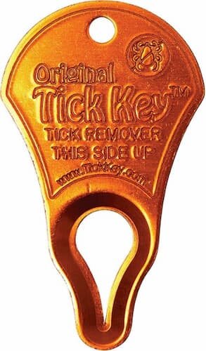Tick Key in orange.