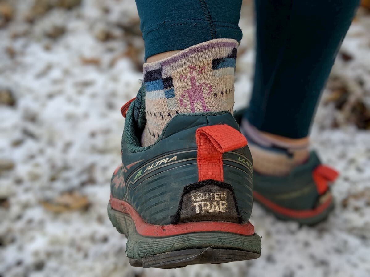 ECOEY LUNAR Womens Merino Wool Outdoor Hiking Trail Crew Sock 4 Pairs