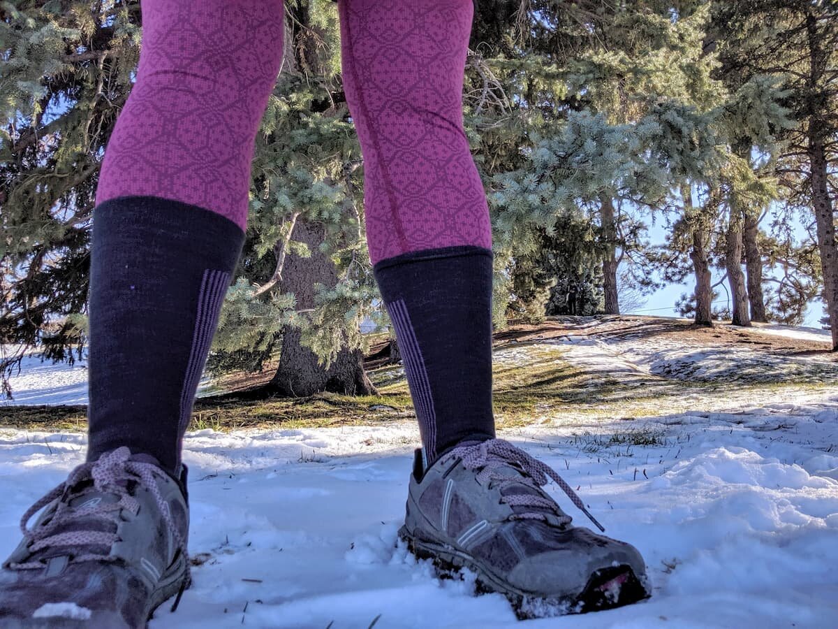 ladies Merino Wool Blend Walking Socks OUTDOOR WARM WALKING WOOL SOCKS winter xx