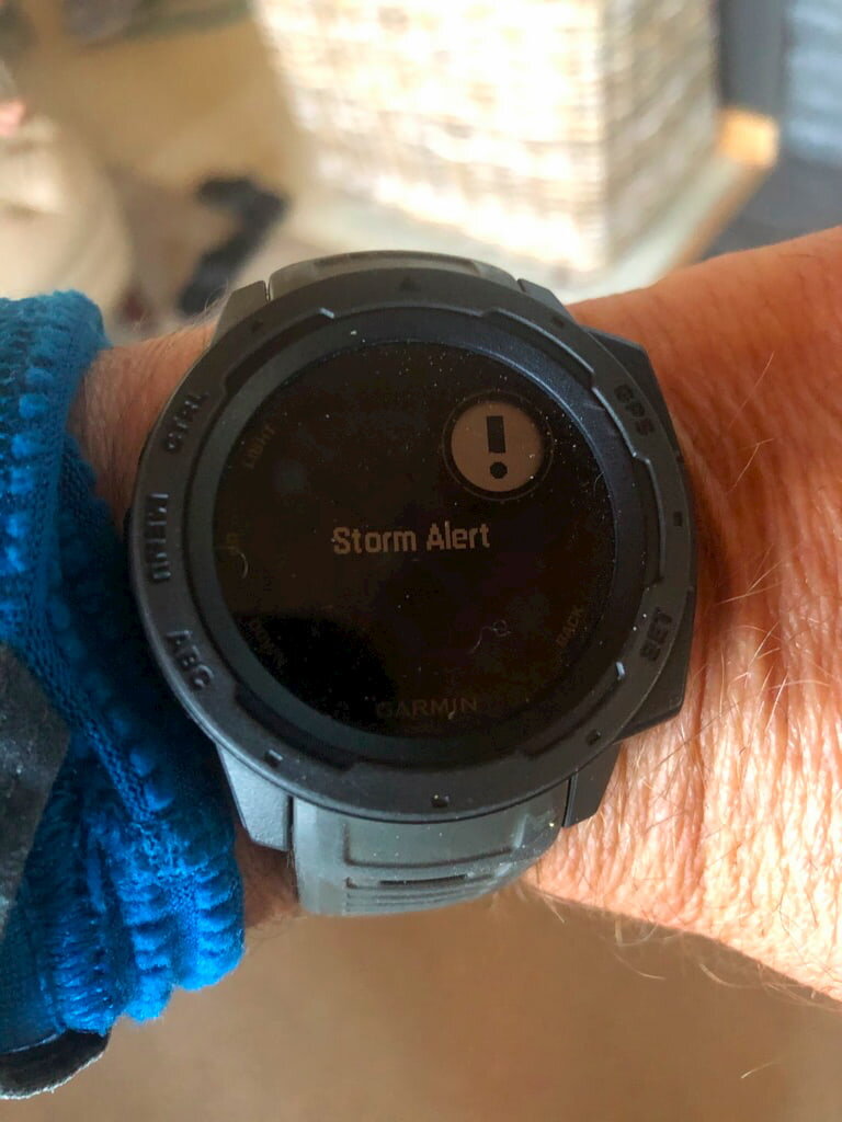 garmin instinct solar temperature