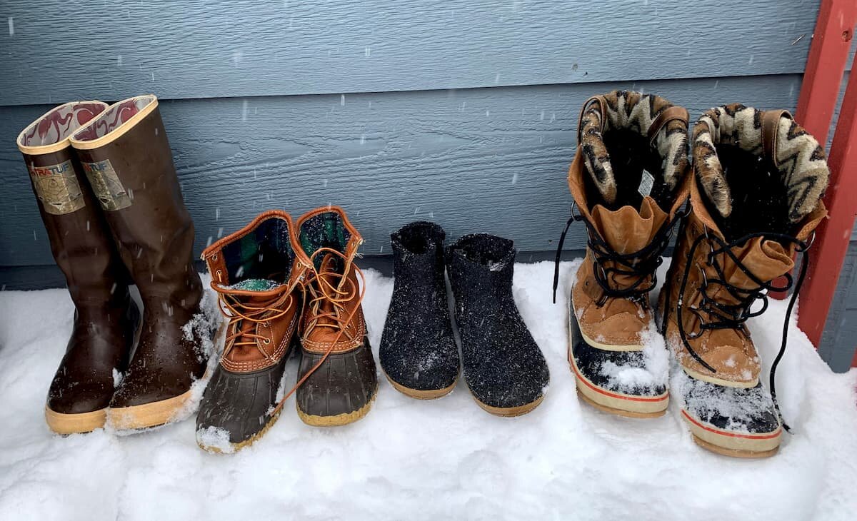 used mens snow boots