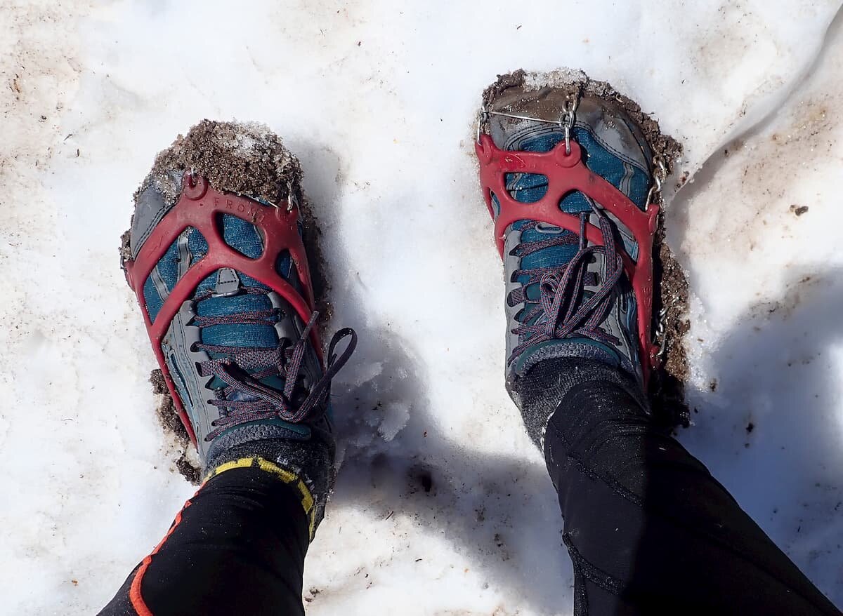 Snowline Chainsen Light vs Hillsound Trail Crampons vs Kahtoola