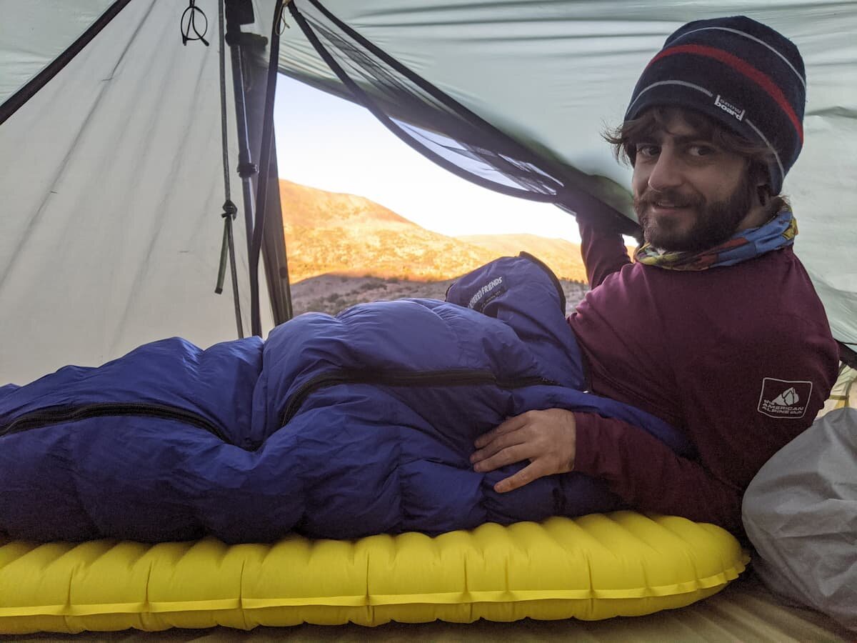 Outdoor Camping Self Inflating Mat Sleeping Pad Hiking Air Mattress w/ Bag USA