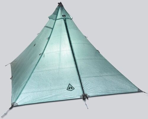 6191 Hunting Durable Pyramid Tent 2 Persons Blue Bedding