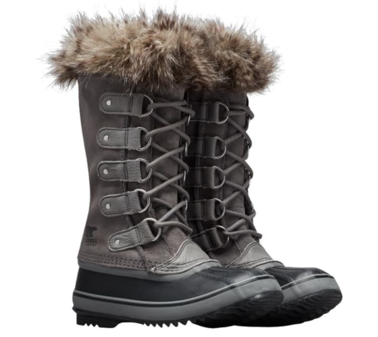 Mid Calf Winter Walking Boots Womens Winter Boots Waterproof and Non-Slip Snow Boots for Women Warm and Cold-Resistant Furry Collar Outdoor Snow Boots Rain Boots，Rubber Outsole