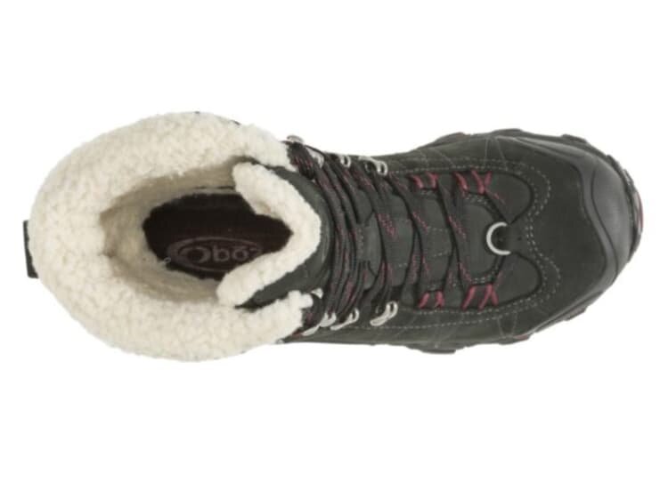 orchid03 Womens Winter Boots Fur Lining Cold-Weather Shoes