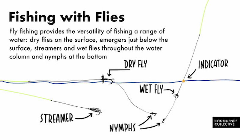 Beginners fly rod