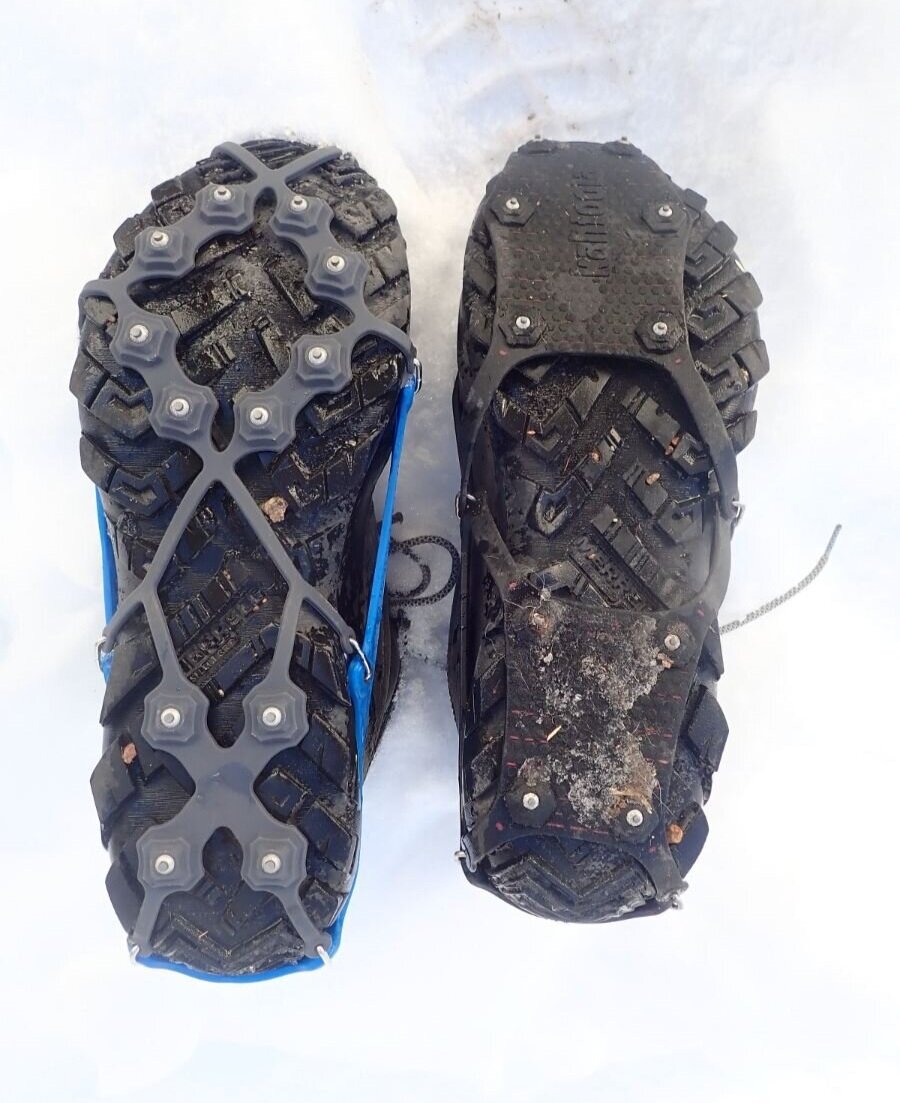 Details about   Snow Spikes Low Temperature And Corrosion Resistance Rubber Shoes Traction For 