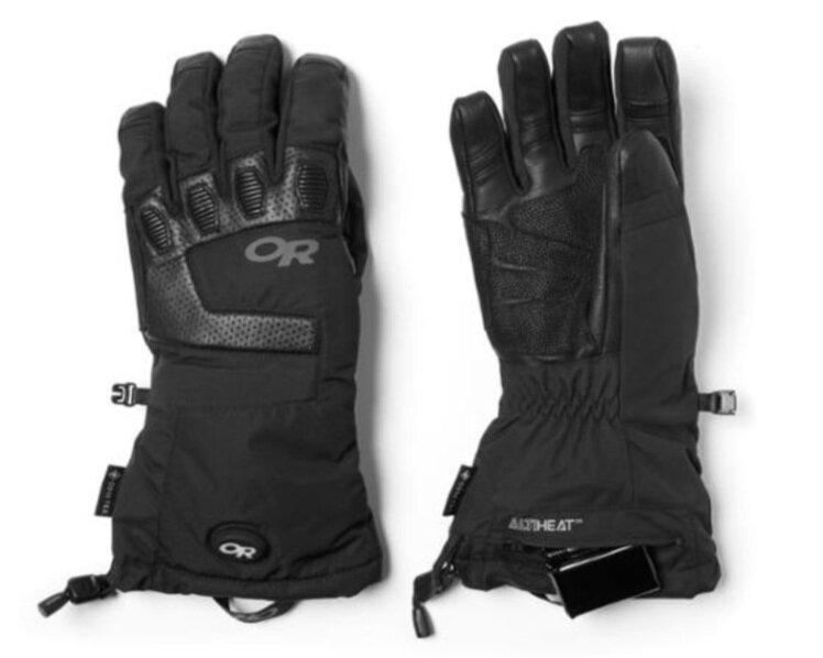 New Reusch Moreno Event Sub C WARM Ski Gloves 8.5 Medium #2587368 LEATHER PALMS 