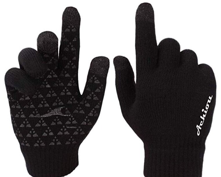 Adult Winter Gloves 12 Pair Mens Womens Warm Cotton Strechy Gloves 