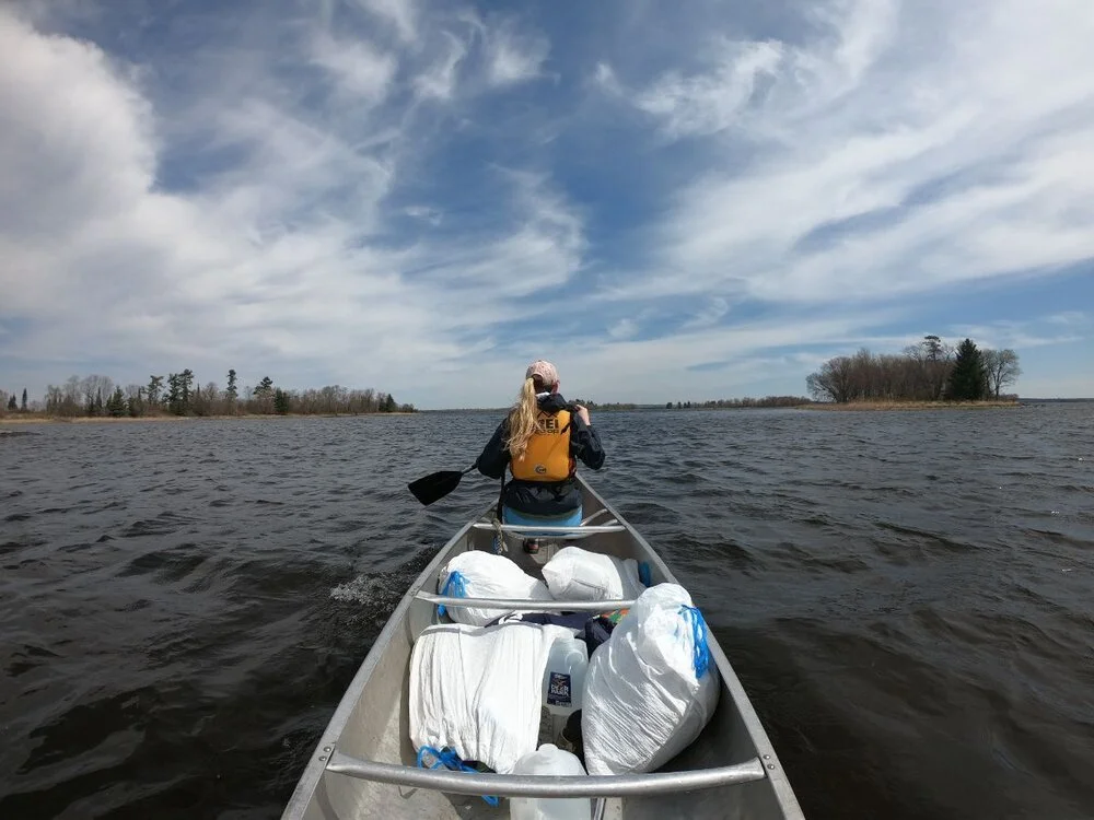 Canoeing in Voyageurs National Park