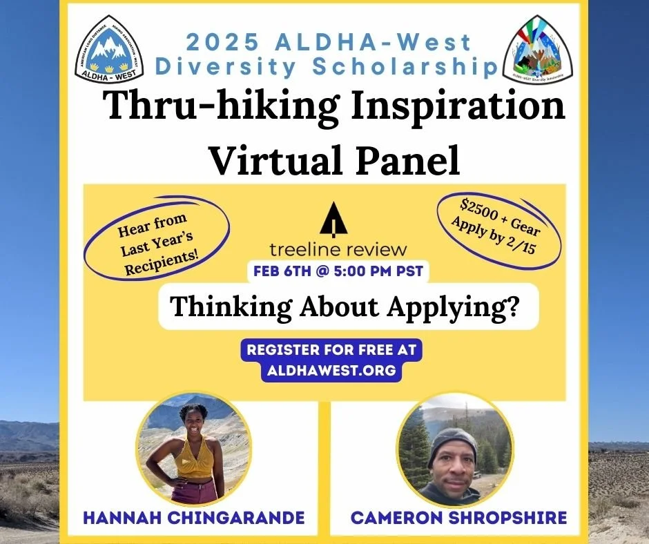 Thru-hiking Diversity Scholarship Inspiration Panel 2025