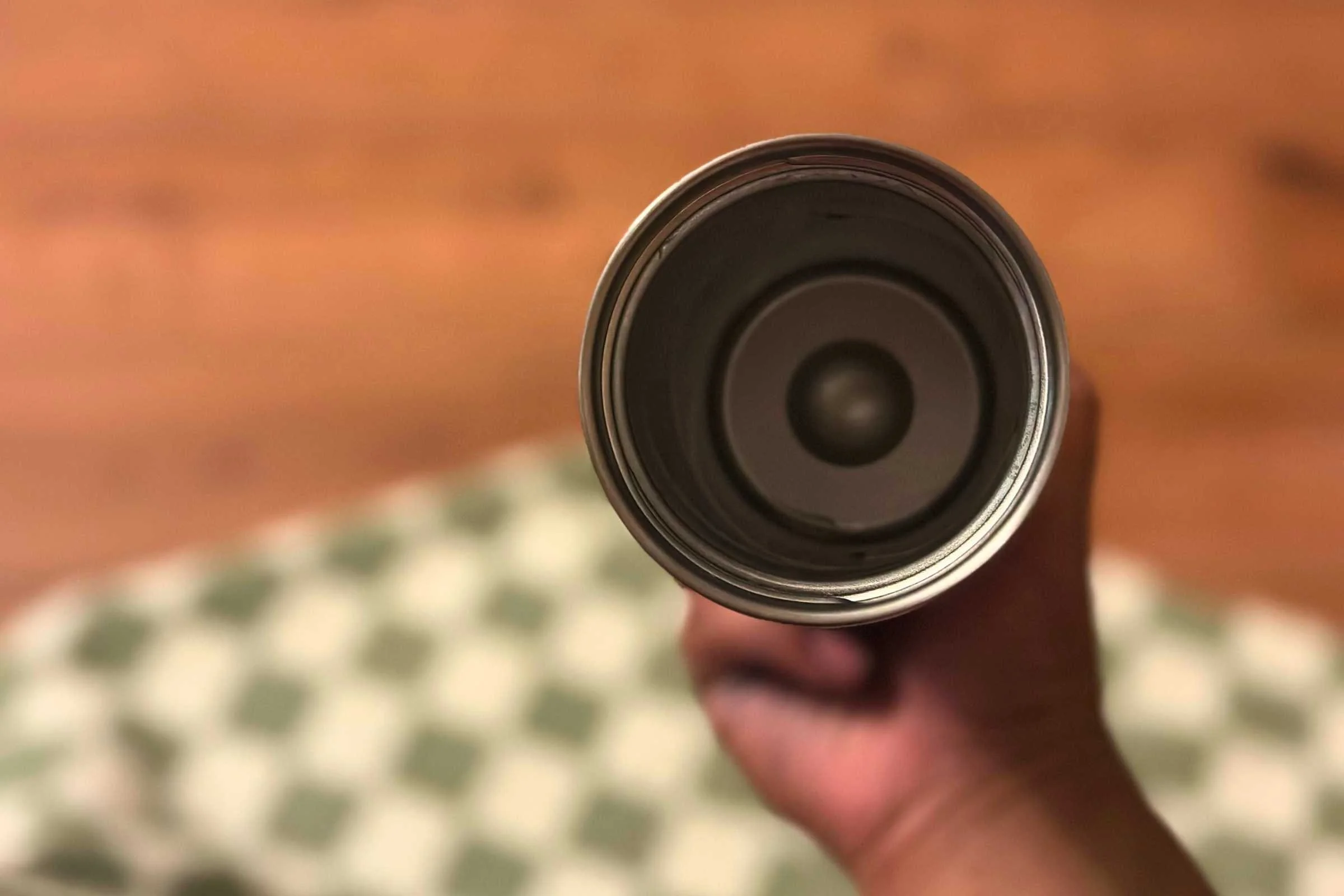 The glass lining of the Purist Mover 18 is undetectable.
