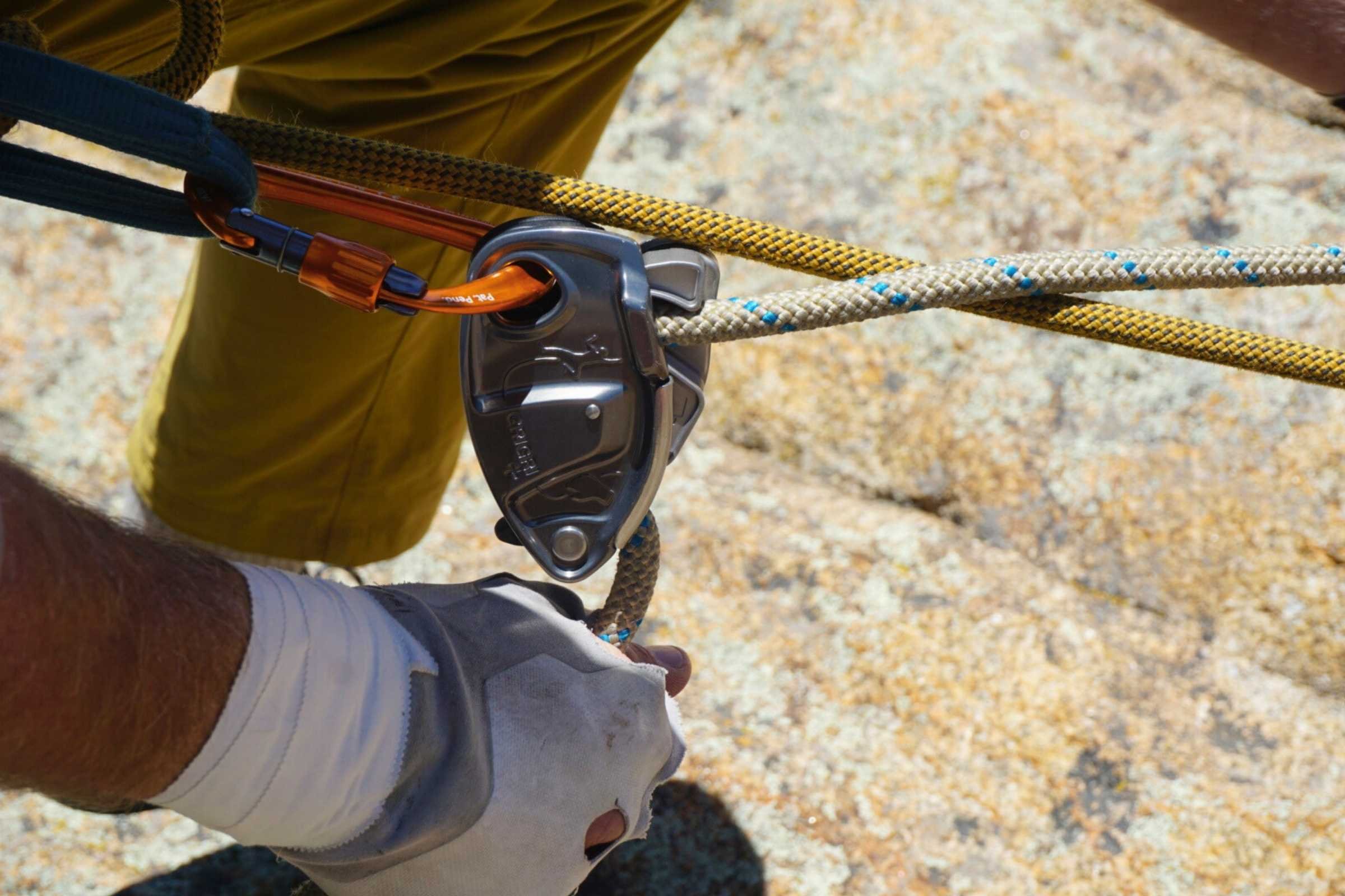 The GriGri+ on a Multi-pitch Climb in the Rockies