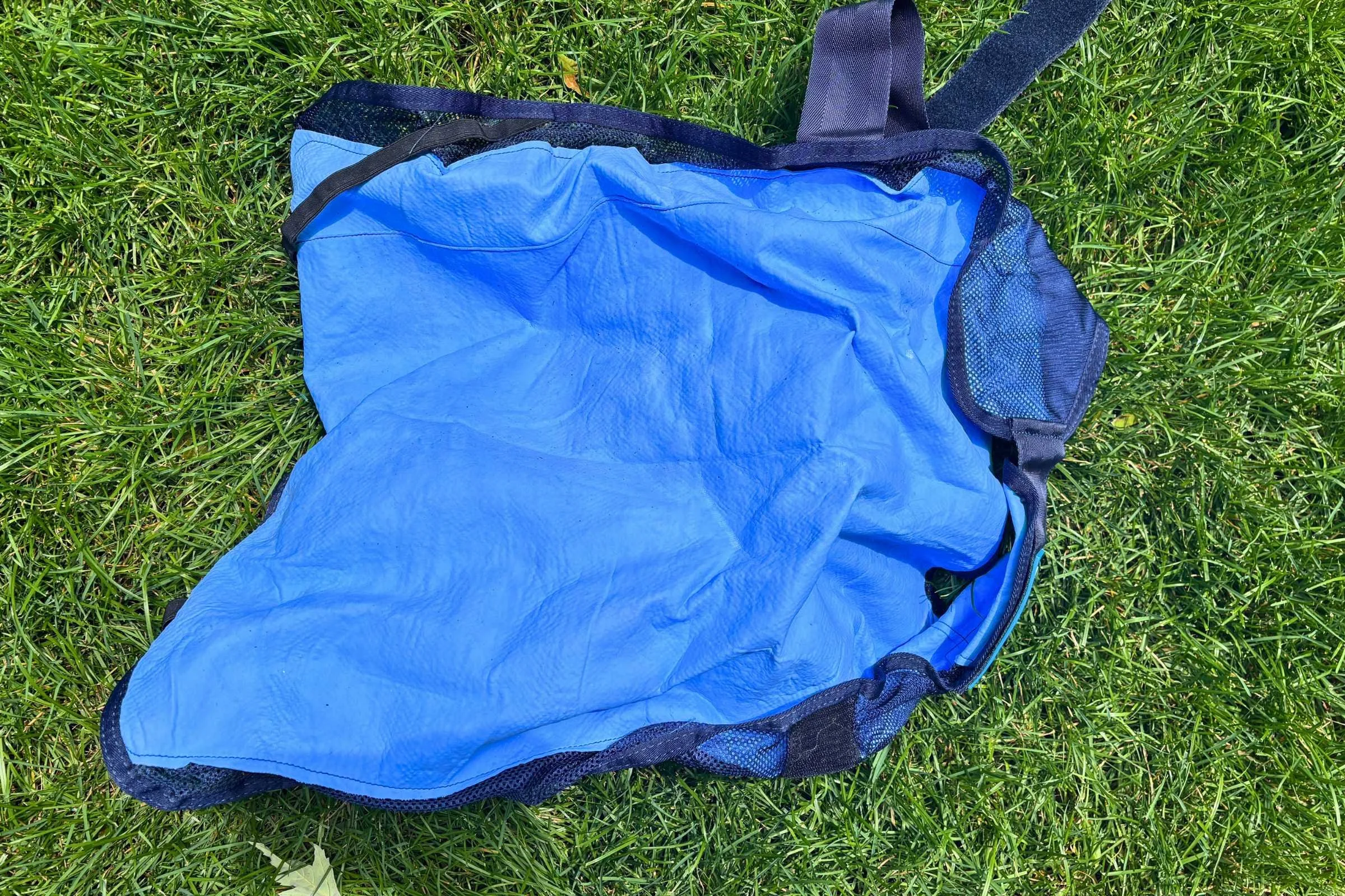   The inner shammy material gets hard when totally dry, but soaks up a ton of water.  