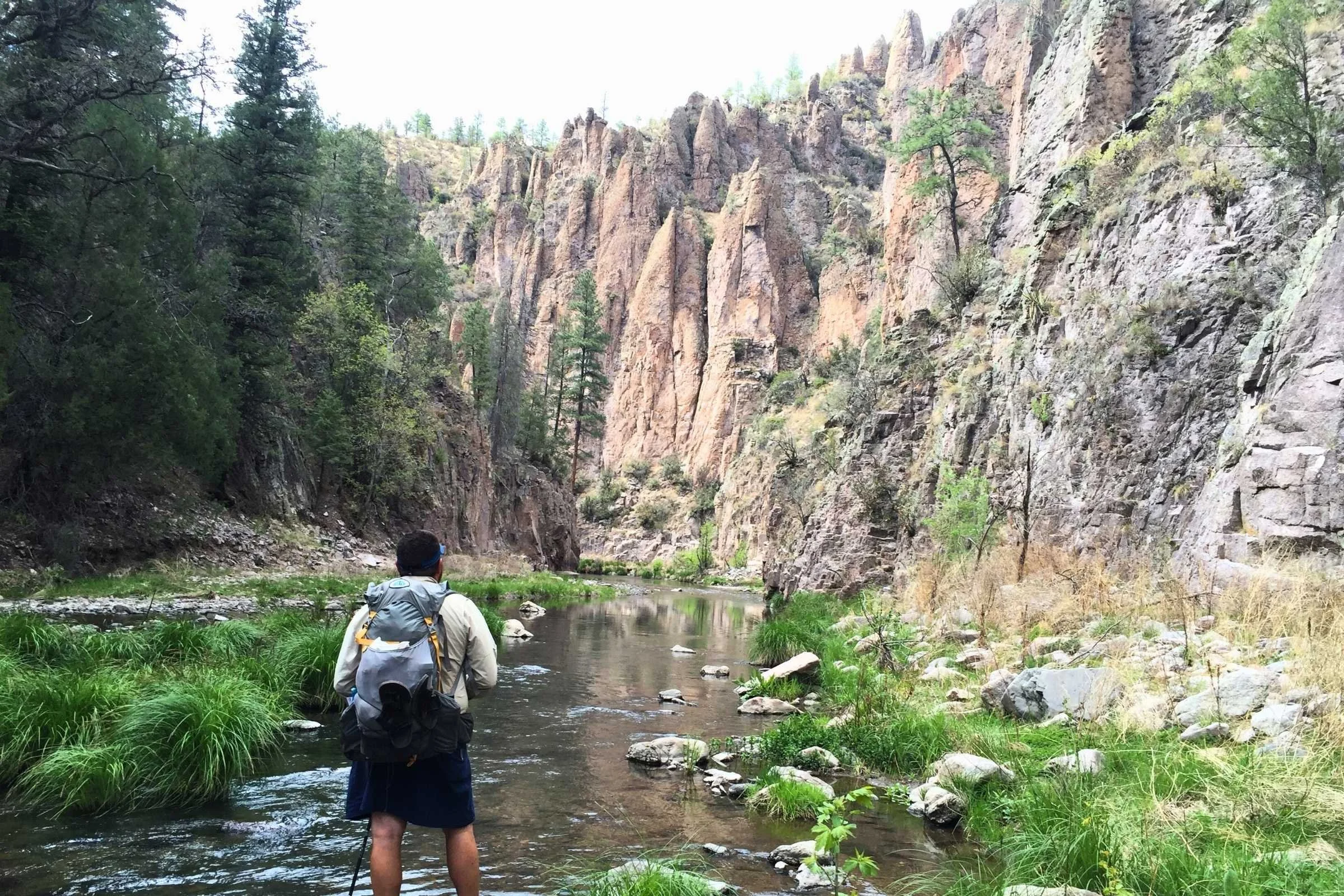 The Panasonic Lumix is so tough that it survived five days in the muck of the Gila River, New Mexico (shown in this photo) before it was found and returned to its owner. The camera that was lost is the one that took this photo and is still operatin