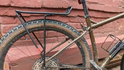 Axiom Transit Tubular Rear Rack Alloy Black