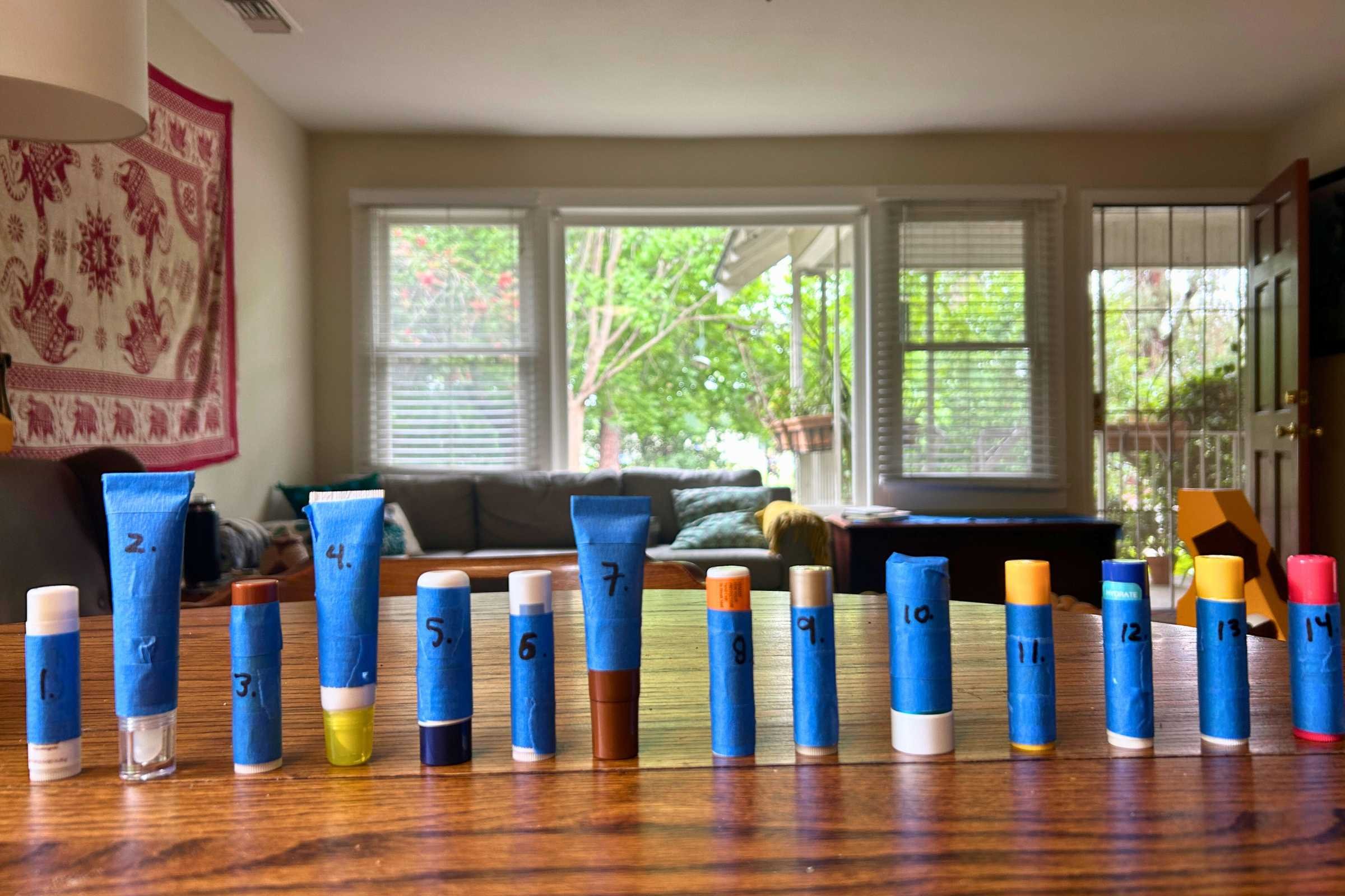 We tested over 15 lip balms with SPF that receive top ratings across internet reviews. We used multiple methods to determine the best SPF lip balms for most people.