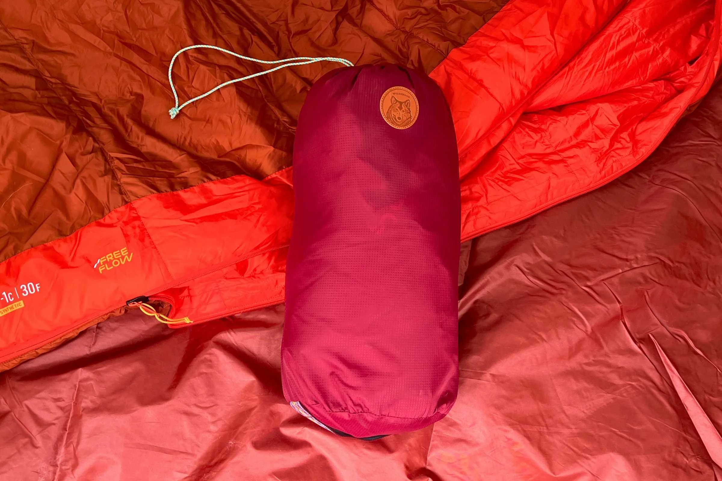 The Wilderdog sleeping bag is too bulky to take on backpacking trips — I wish it had a true compression sack. Photo by Jae Thomas