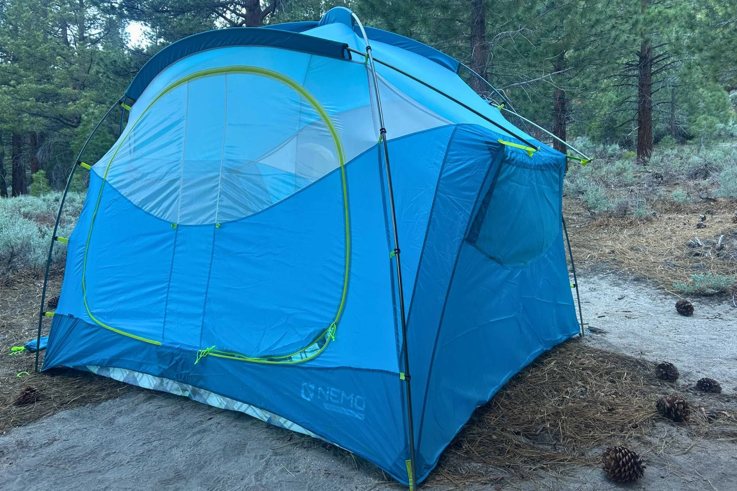 NEMO Aurora Highrise camping tent without the rainfly