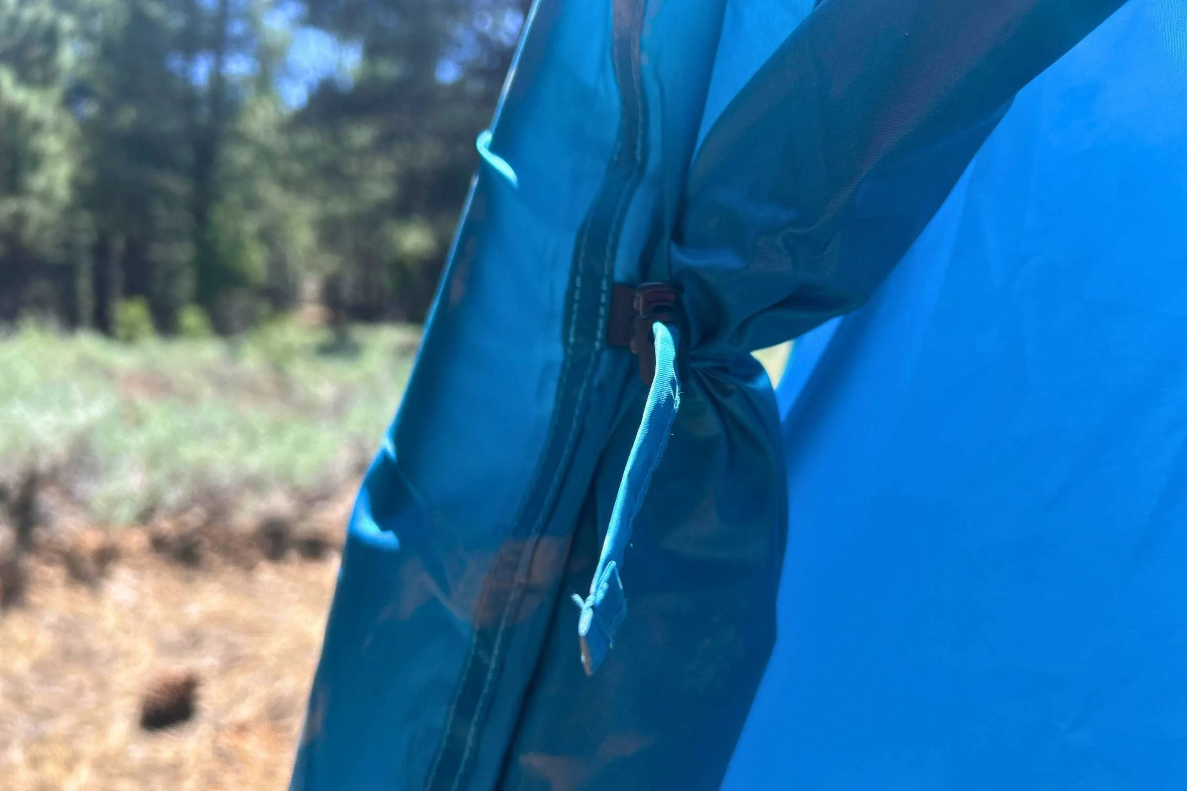 Cinch on the NEMO Aurora Highrise camping tent