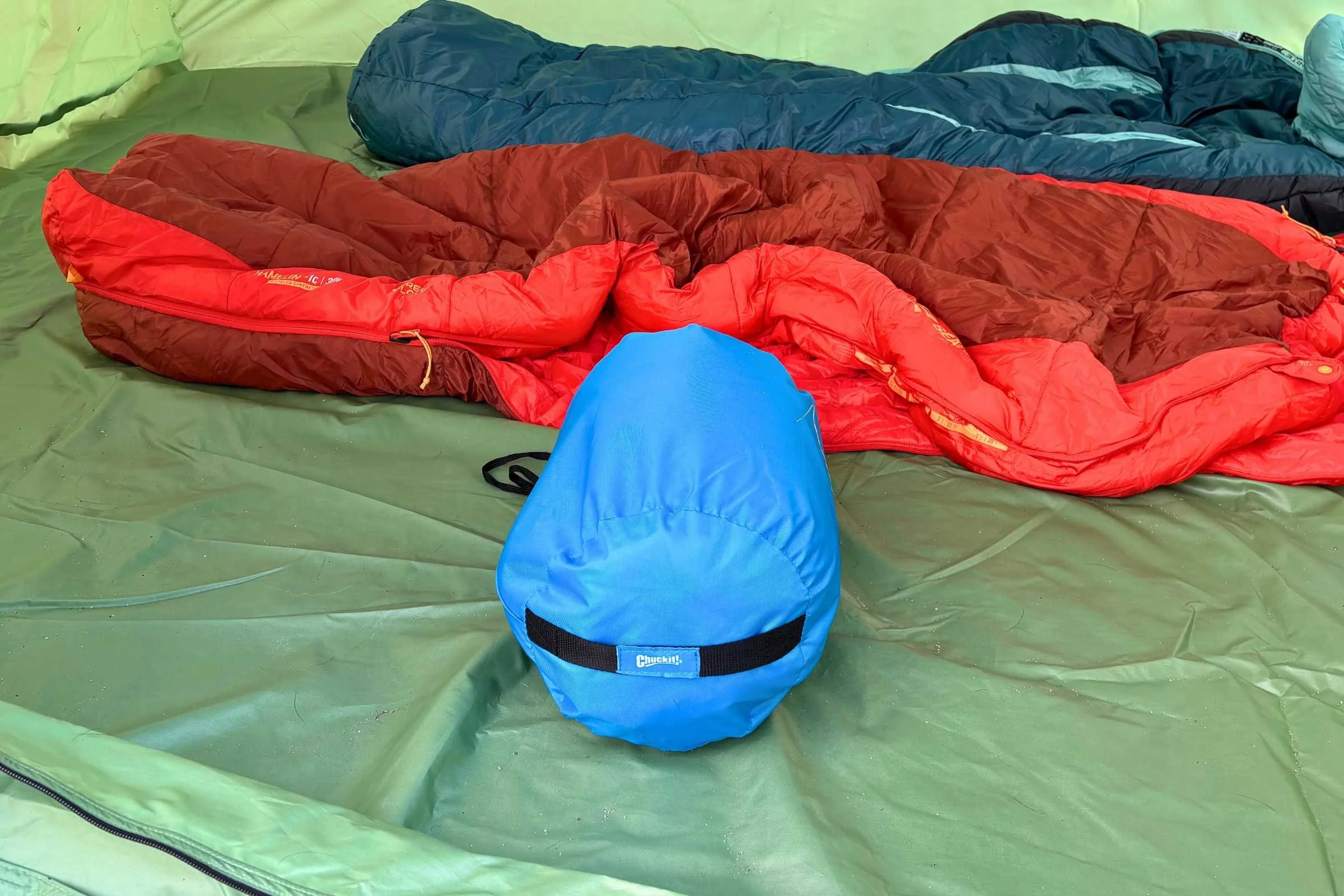 The ChuckIt! Bed packs down quite small.