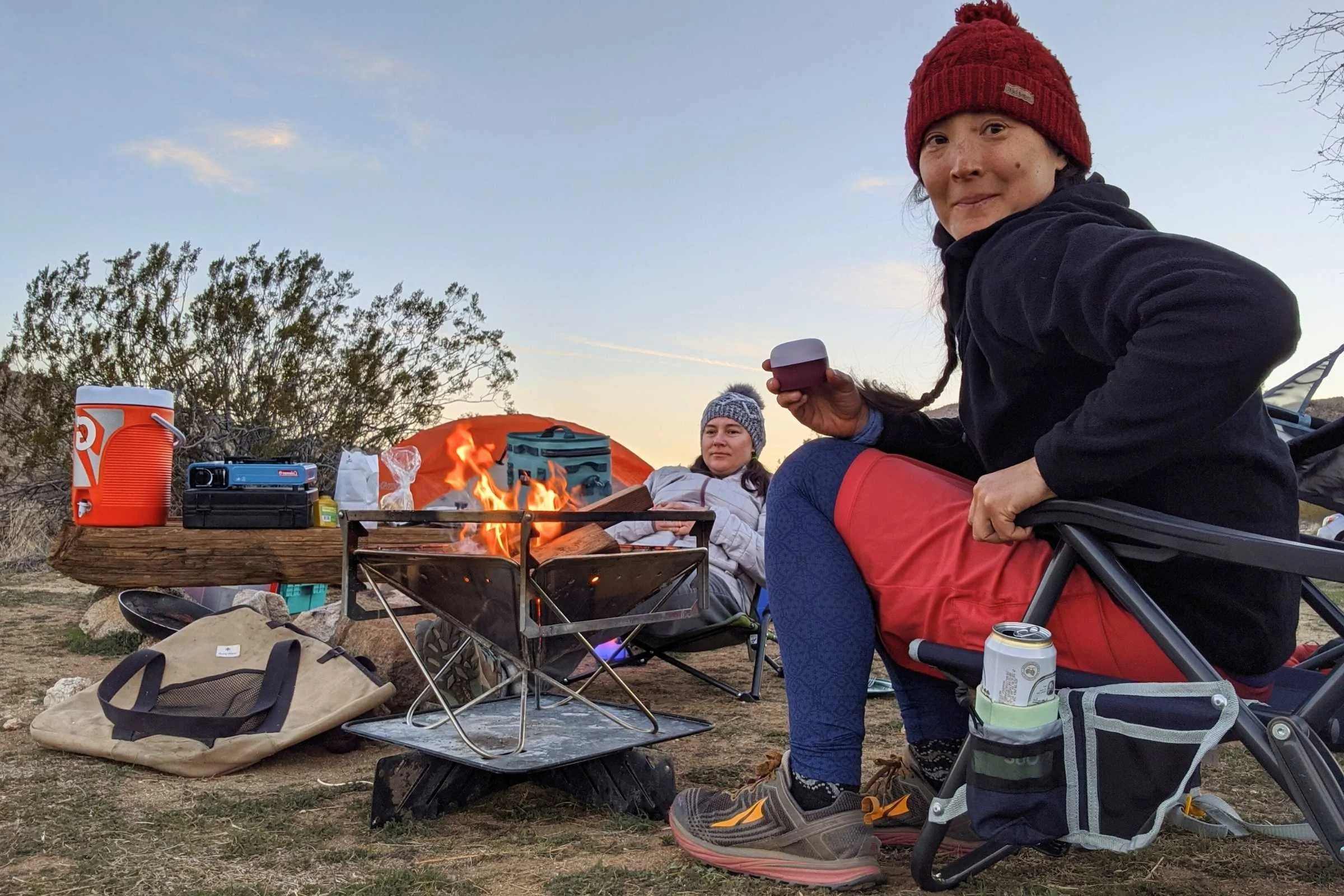 The Black Diamond Moji is pocket-sized and fits comfortably in your hand or pocket for use during backpacking or when you need an extra light in camp.