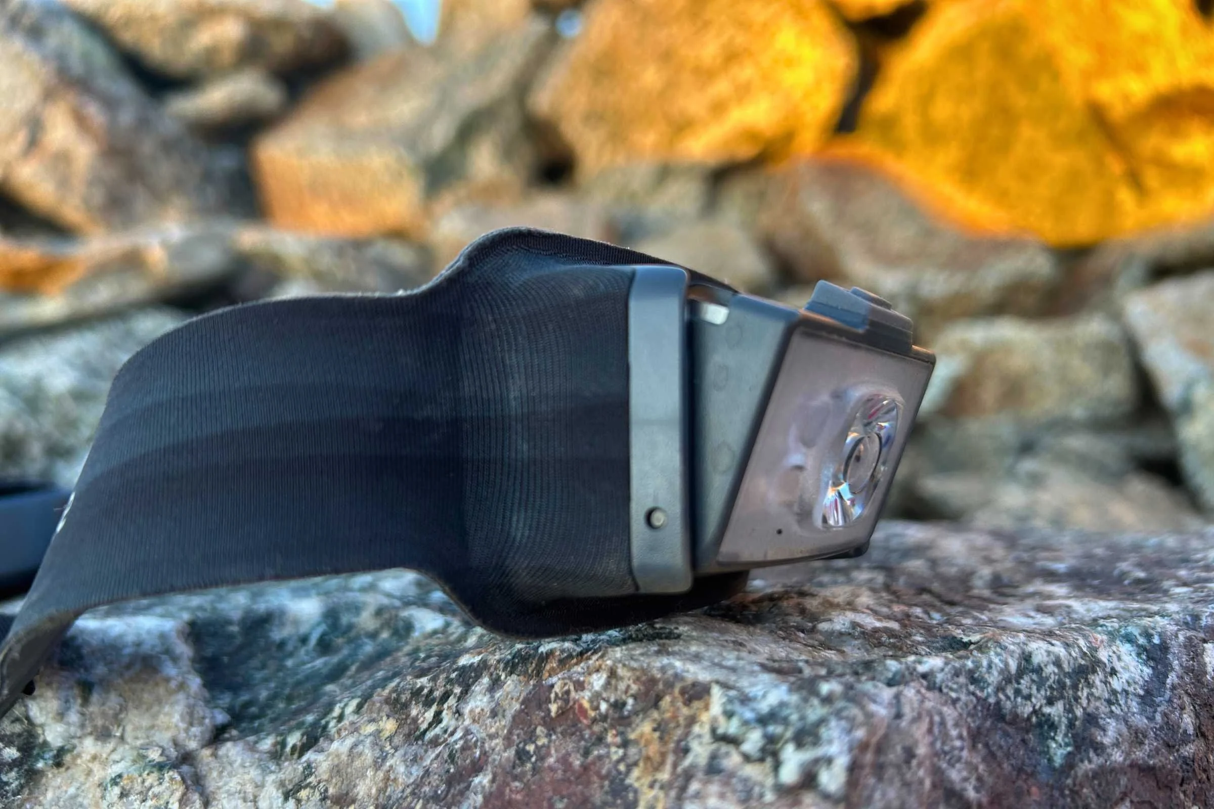 Close up of the headband on the BioLite 800 Pro