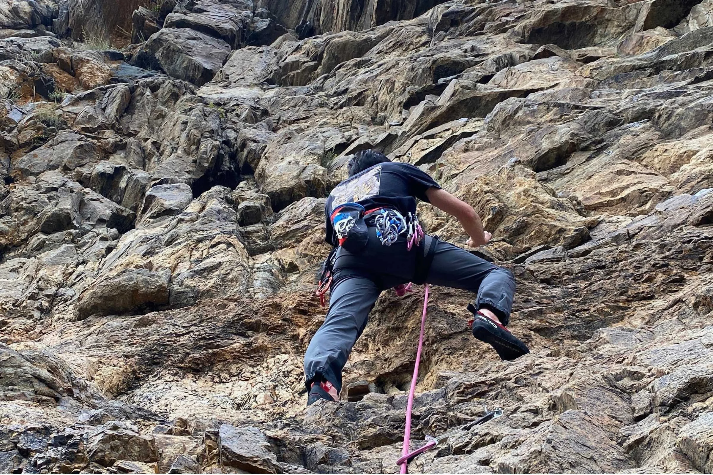 Different types of climbing call for different harnesses.