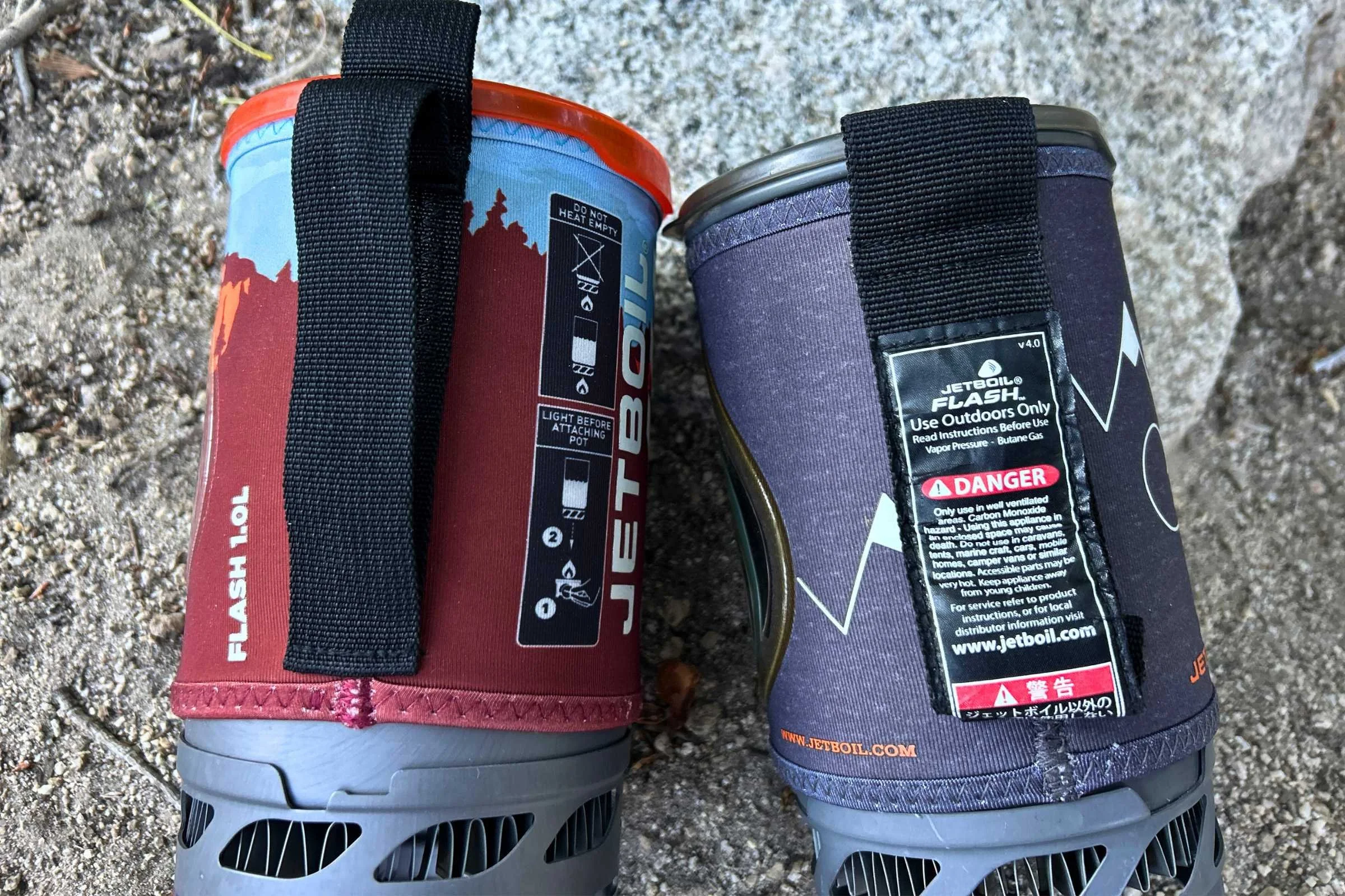 we tested the jetboil flash 1.0 stove alongside other similar stoves