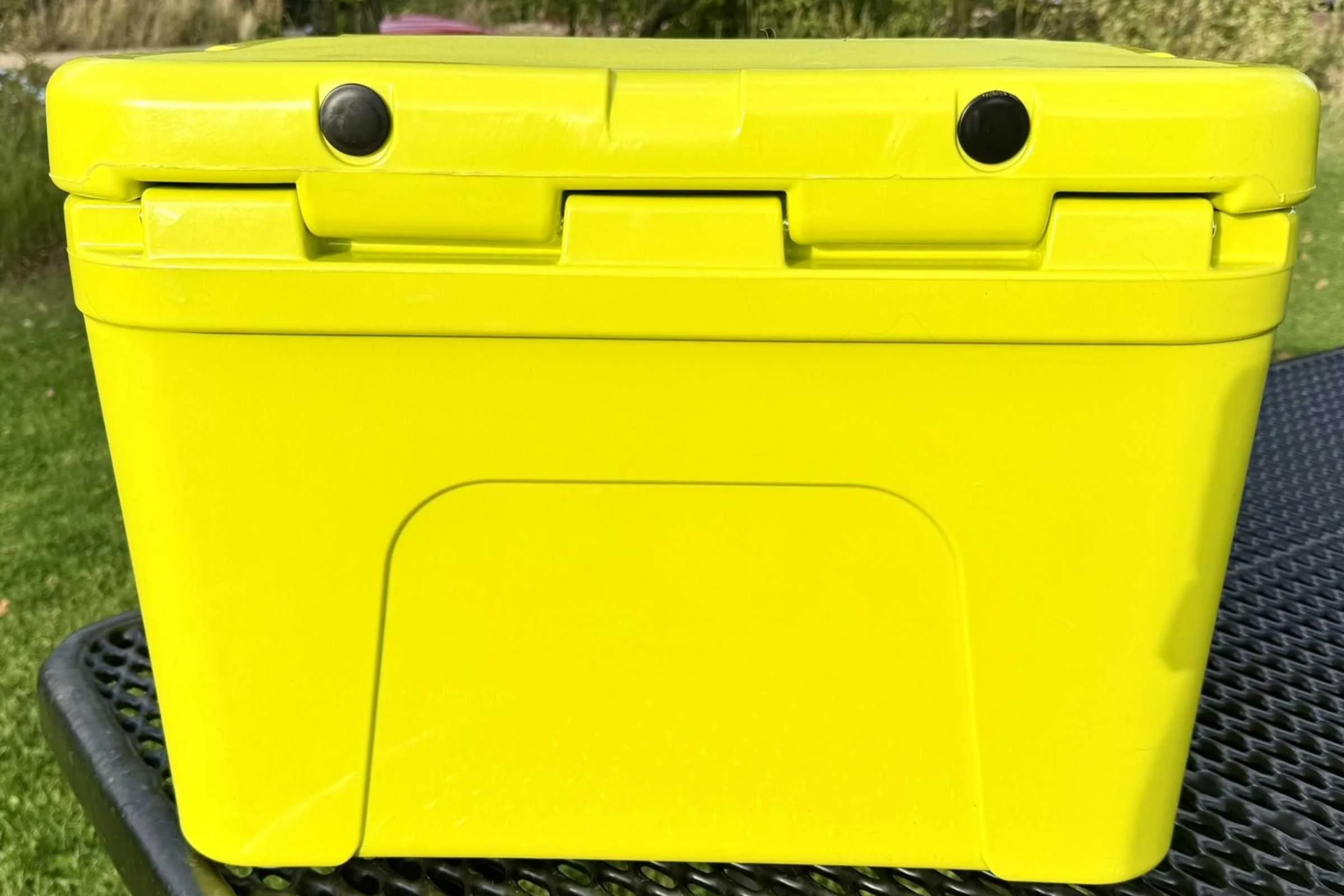  Single piece rotomolded construction eliminates seams and weak points.  