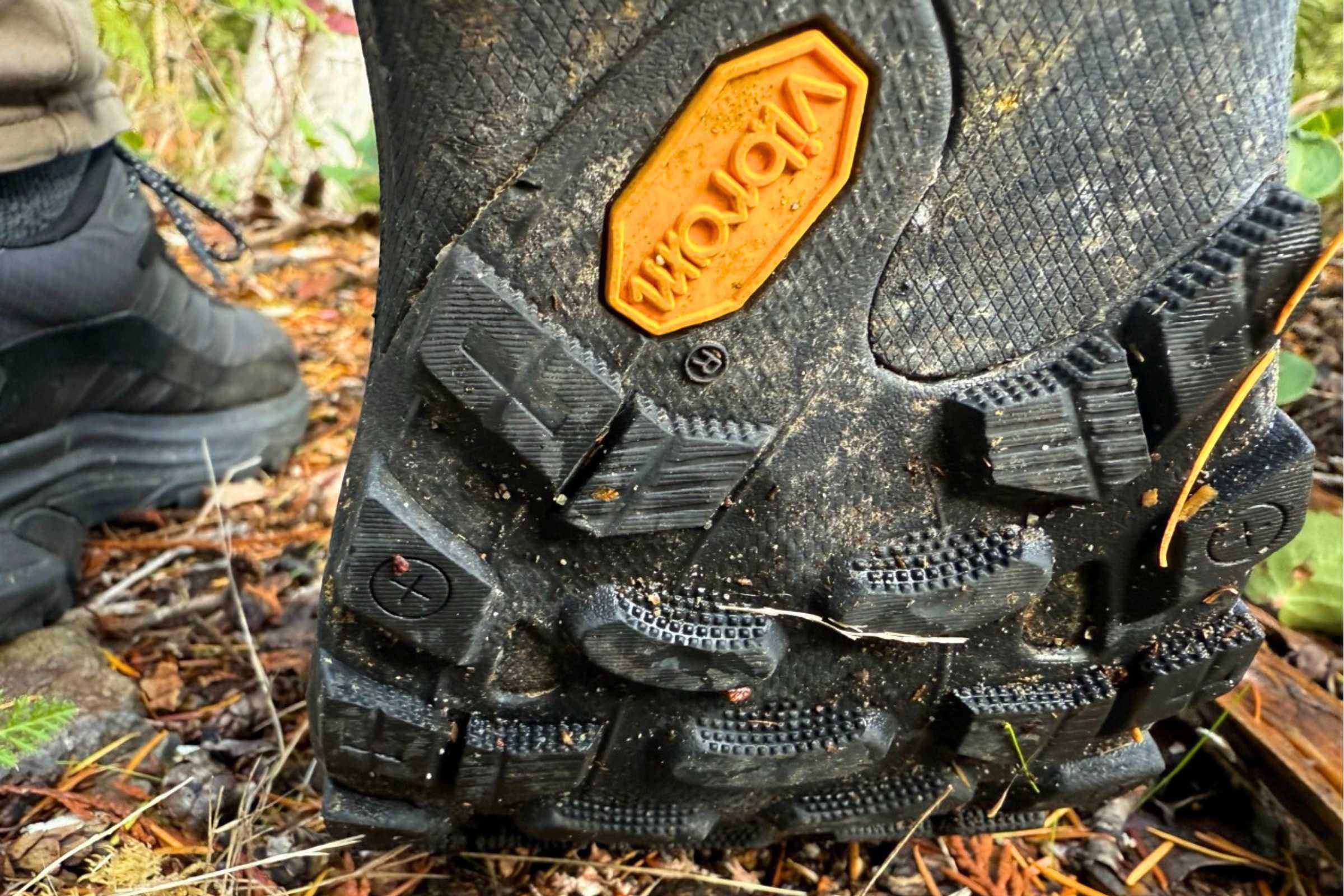   The lugs have tiny “teeth” that help shed debris and grip better.   Photo by Ebony Roberts  