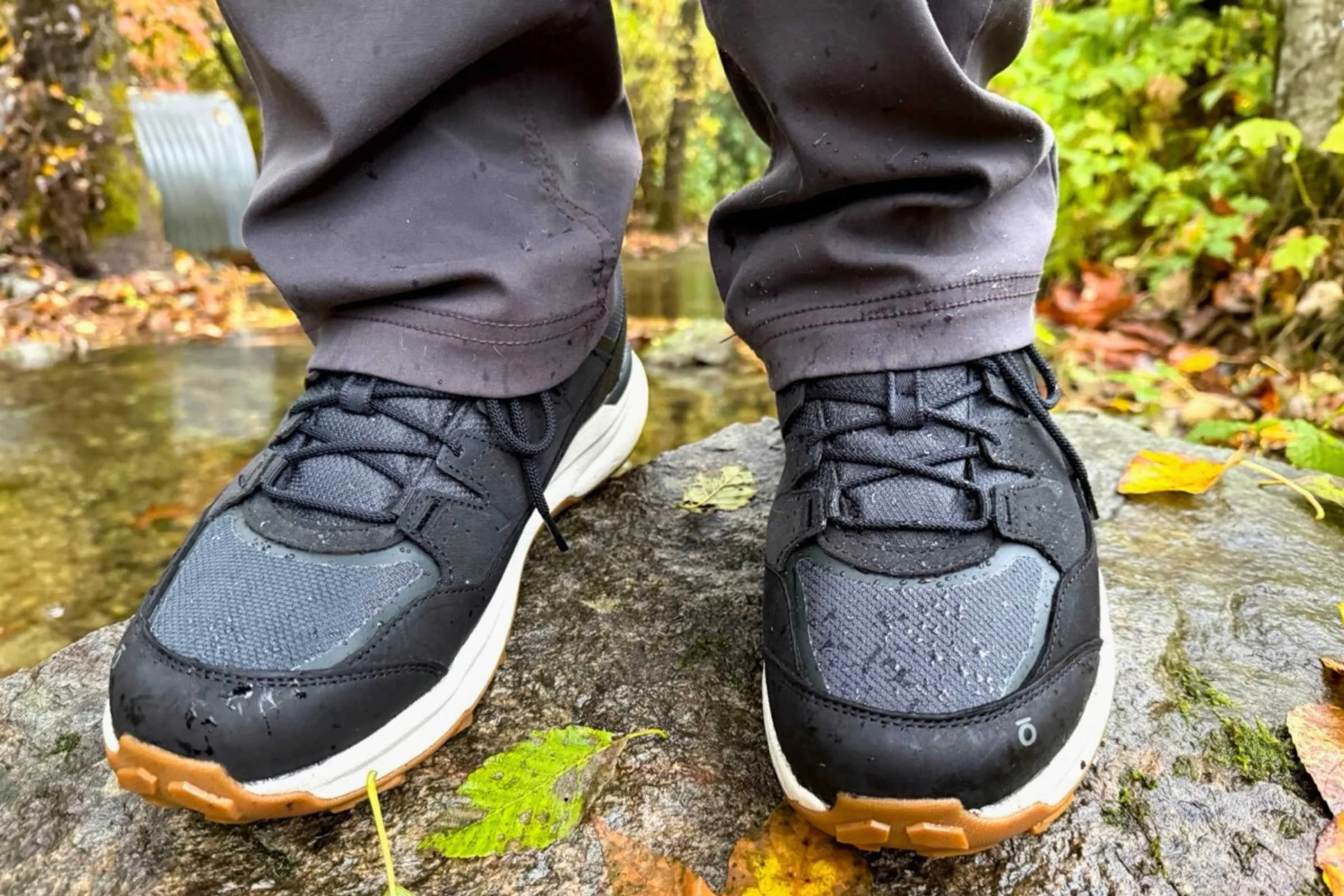   Waterproof B-DRY protection keeps feet dry in any weather.   Photo by Steve Redmond.&nbsp;  