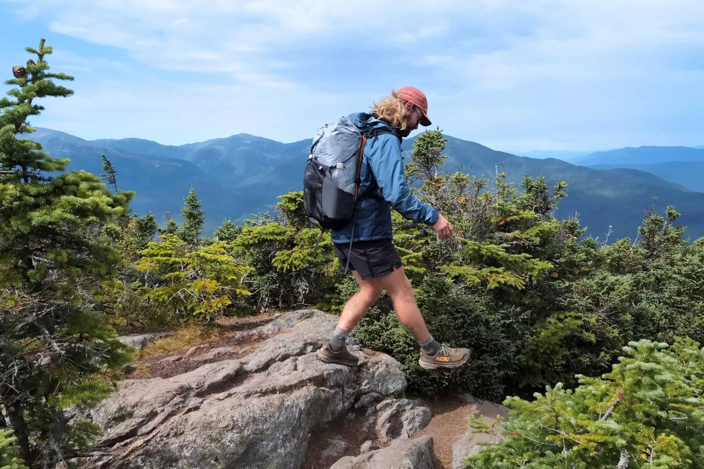   Hiking in the Ultimate Direction Ultra  