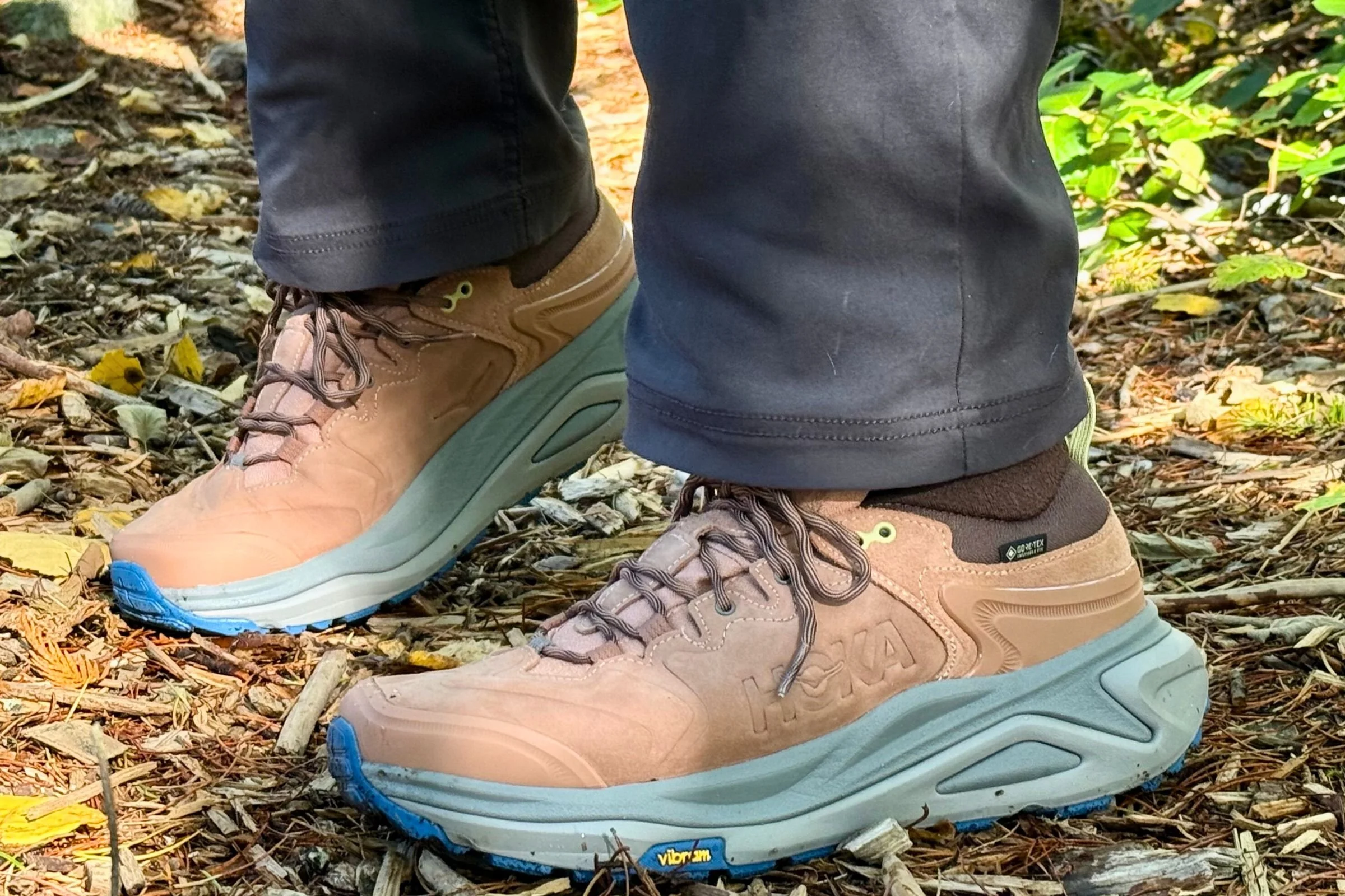   The men’s HOKA Kaha 3 Low GTX.   Photo by Ebony Roberts  