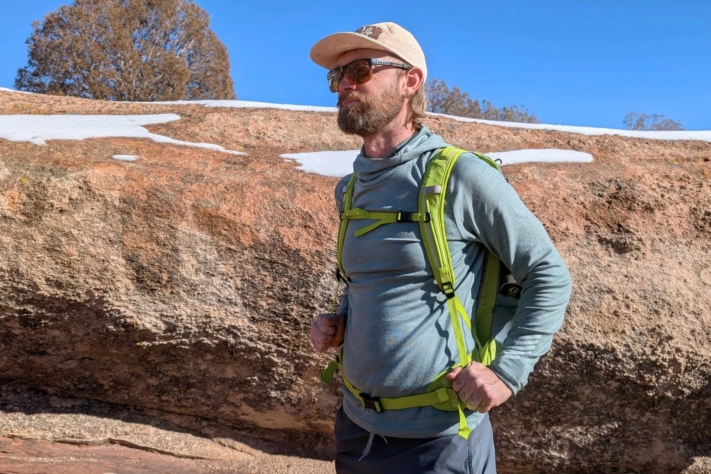   The Helly Hansen LIFA is lightweight, breathable, and surprisingly warm.  