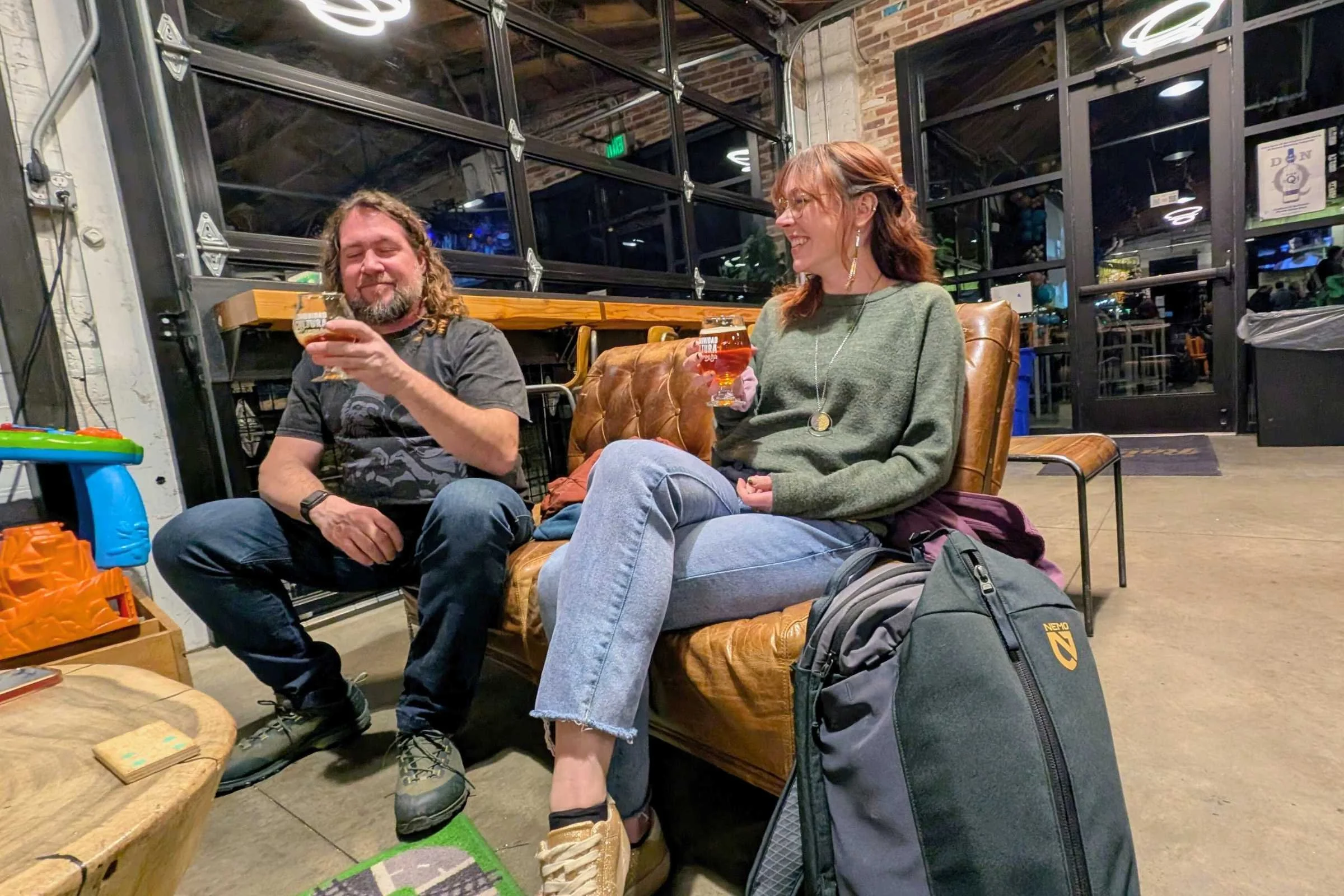   The Paka Hoodie is also available as a crew neck, and is great for hikes, camping, and casual hangouts at the brewery.  