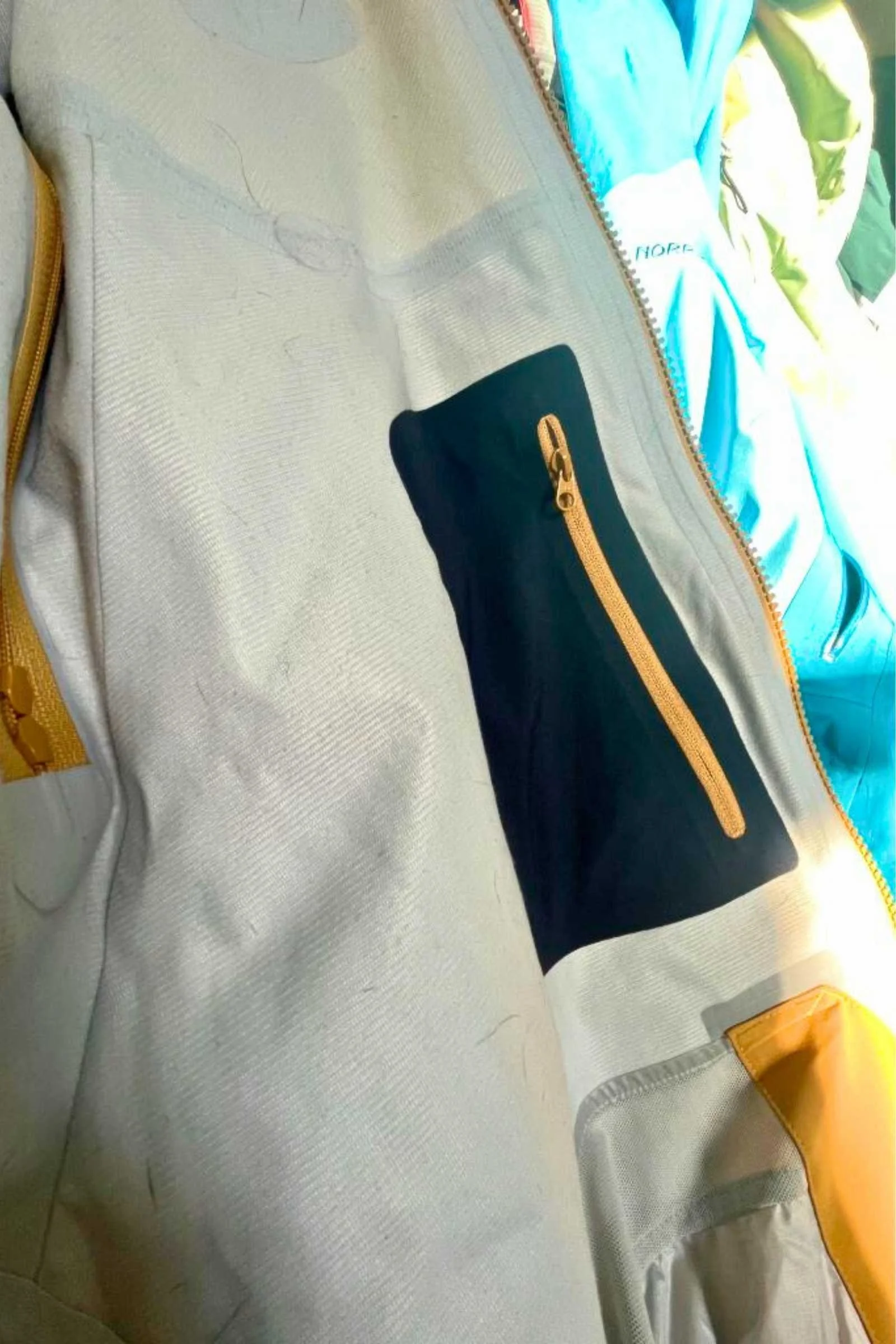   The flannel backer on the Arc’teryx Sentinel ski jacket gives some warmth without bulk.  