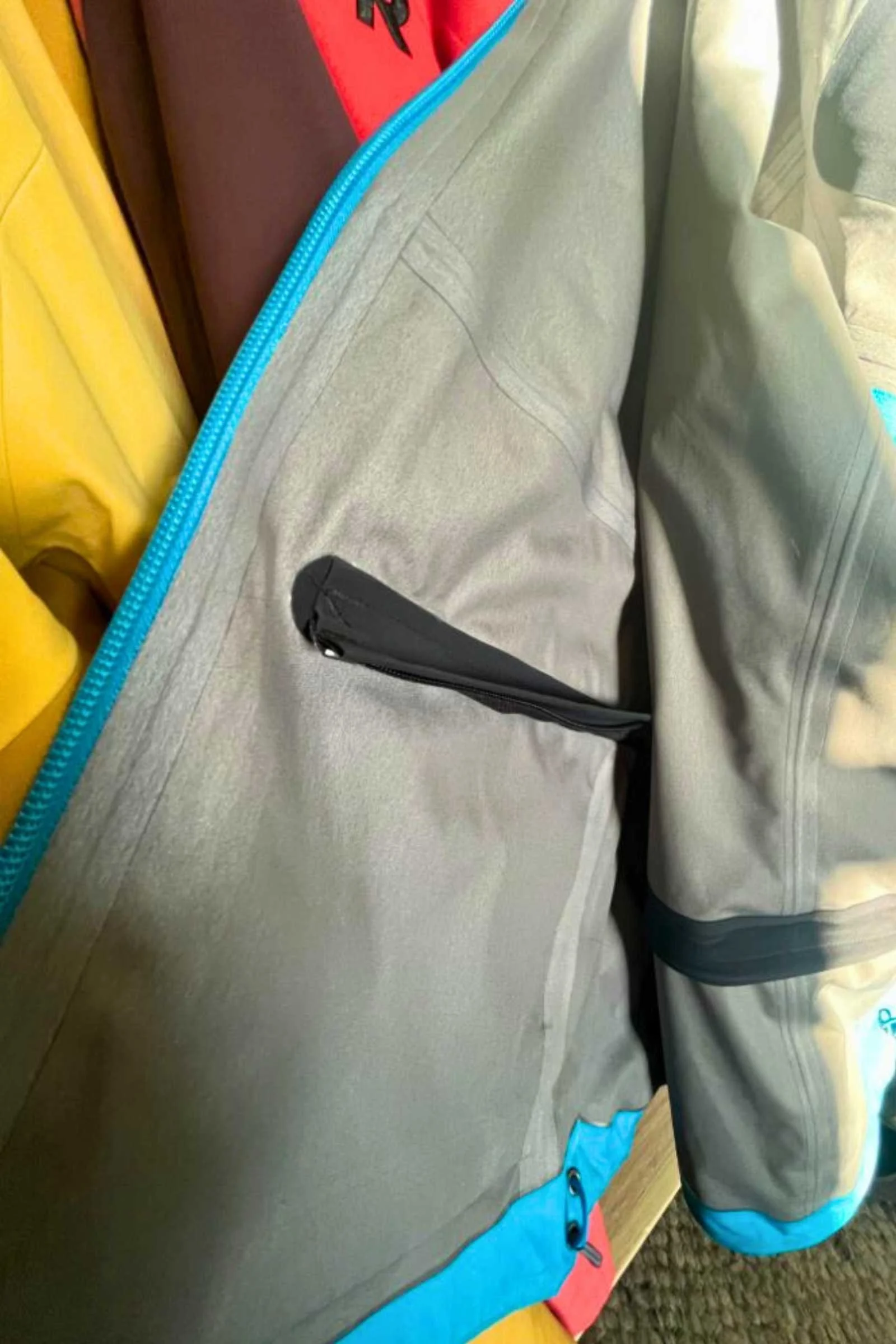   Close-up on the Norrona Lofoten Gore Knit backer that we liked.  