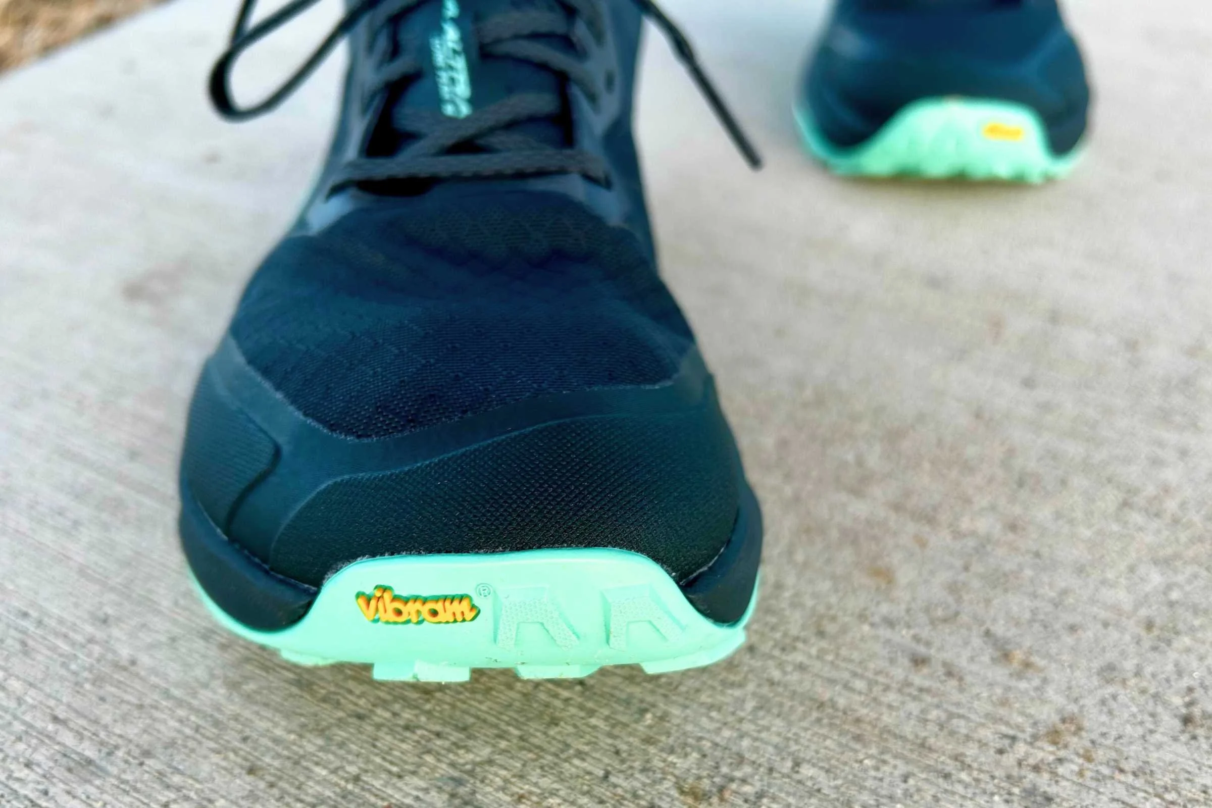  the altra lone peak 9+ features a new vibram megagrip outsole    