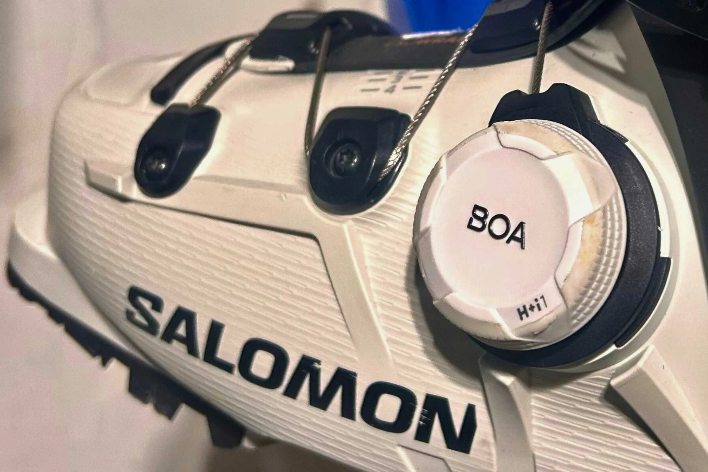  the BOA Dual Zone dial system on ski boots 