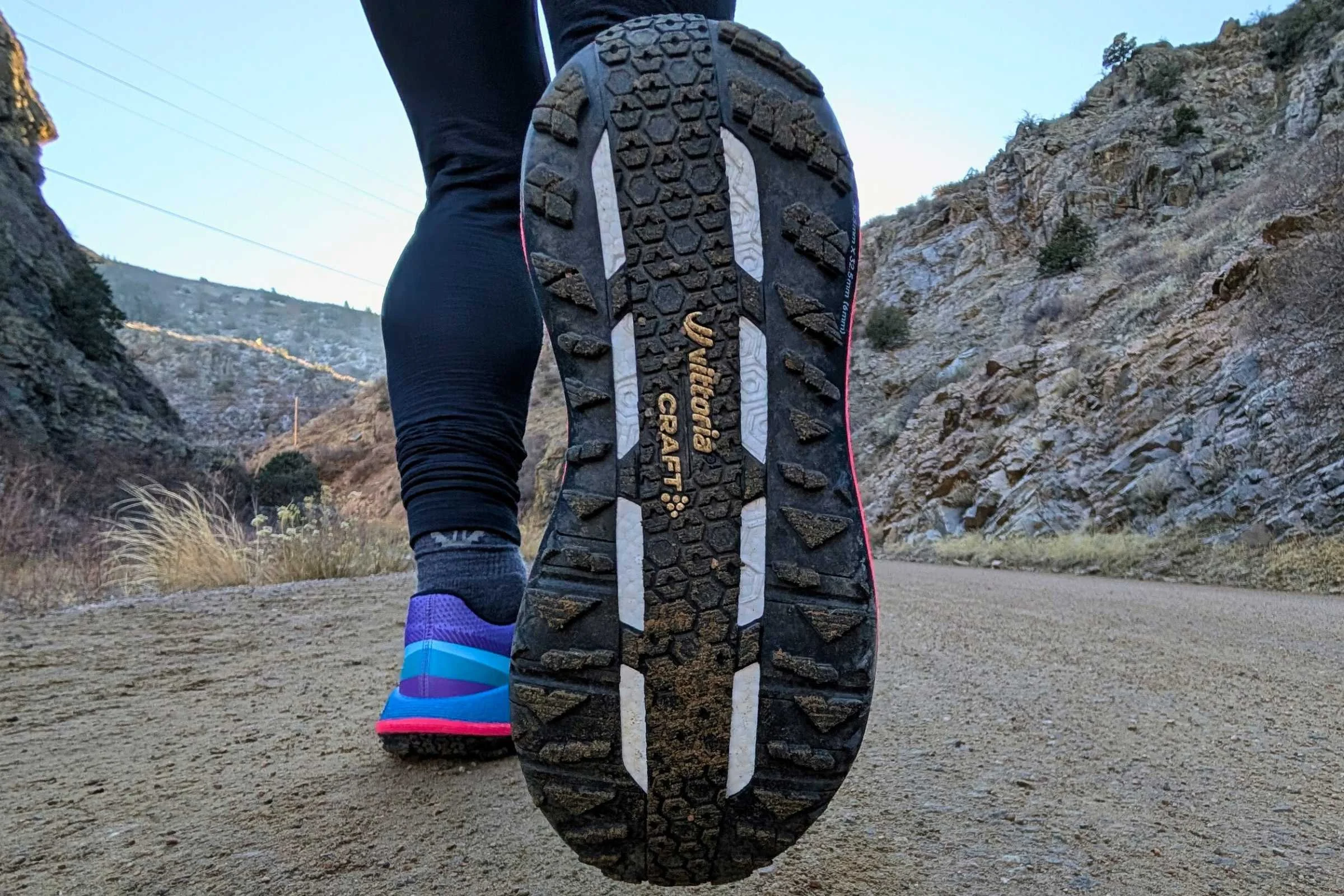   The Craft Xplor 2 has a grippy outsole that’s light and durable.  