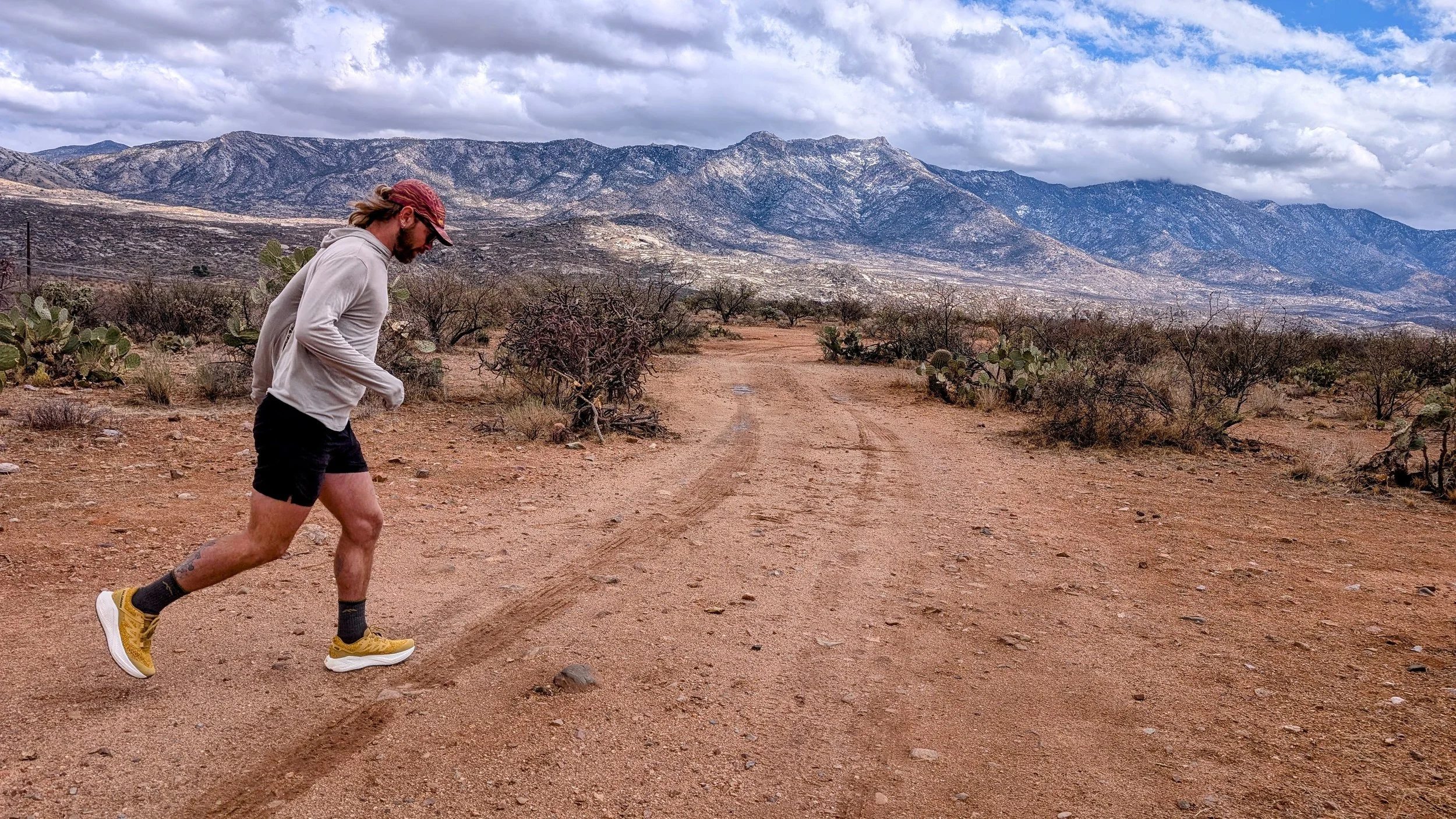  The Salomon Aero Glide GRVL have a supercritical midsole that is light and bouncy for speedwork.  