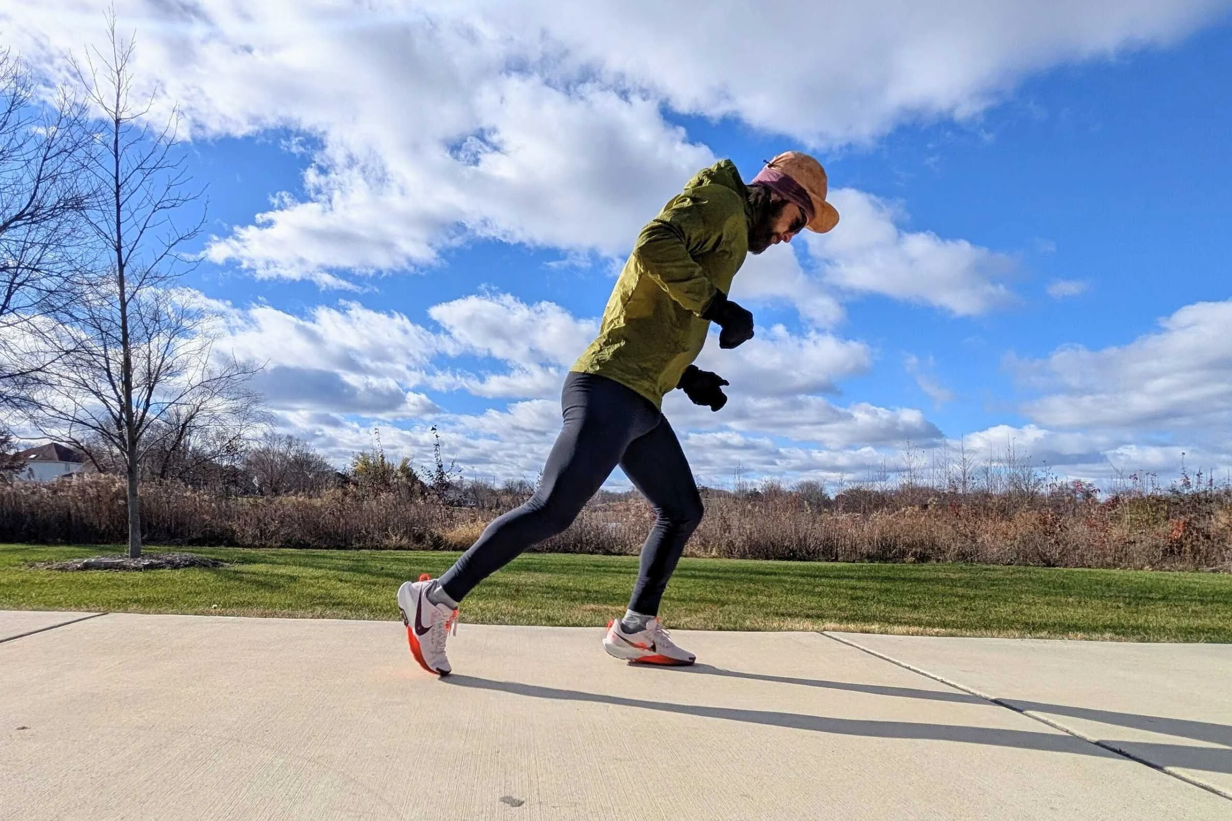   The Nike Pegasus Trail is light and quick enough for pavement but grippy enough for gravel and smooth trail.  
