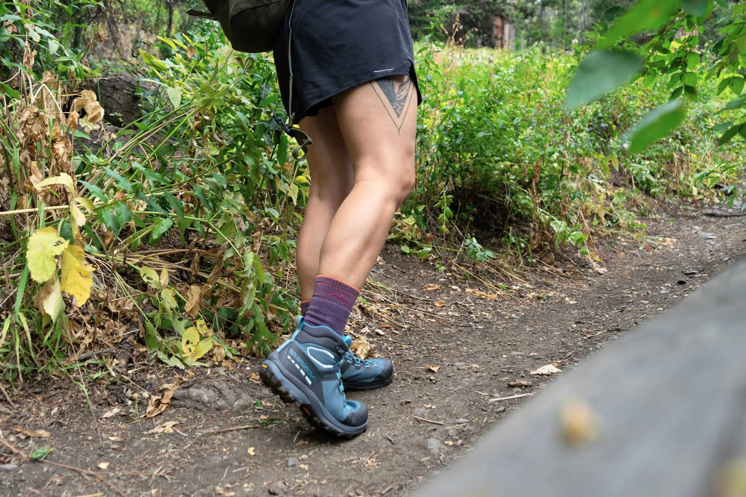   Hiking in the La Sportiva TX Hike Mid boots  