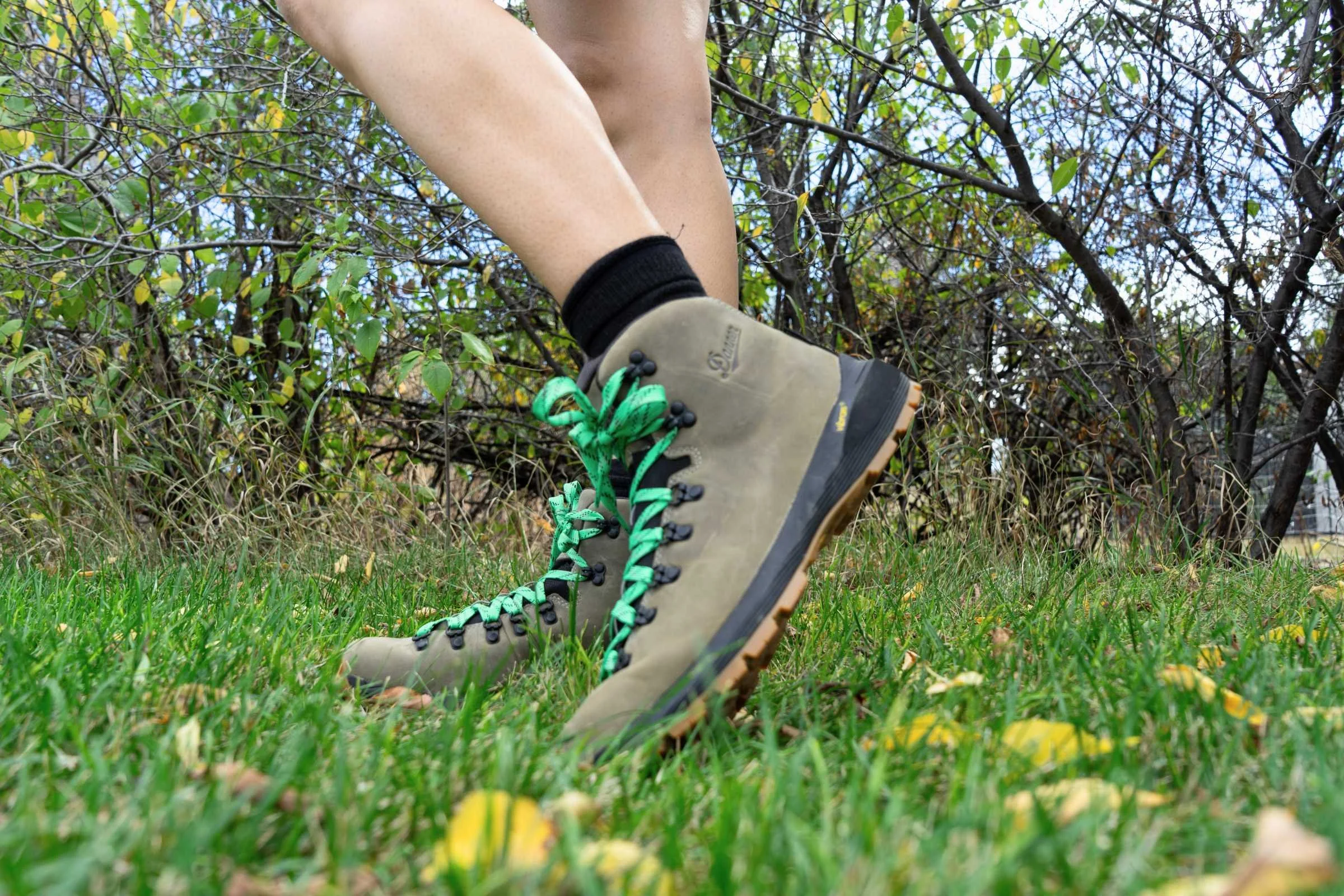   Side view of the Danner Mountain 600 EVO boot with GORE-TEX waterproofing  